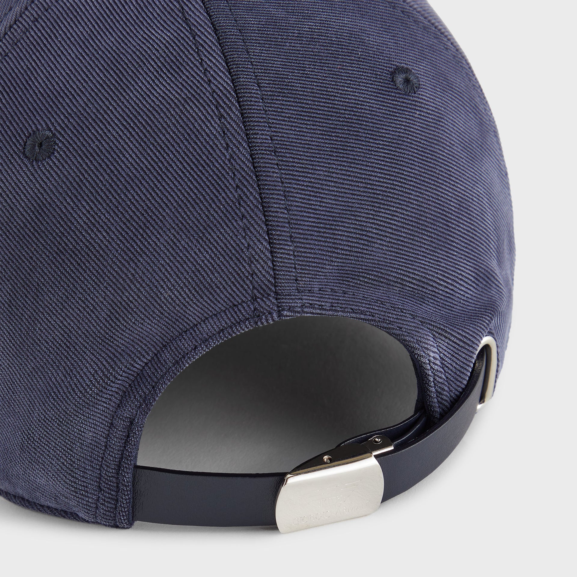 Giorgio Armani & Kith Cupro Jersey Classic Cap - Nocturnal