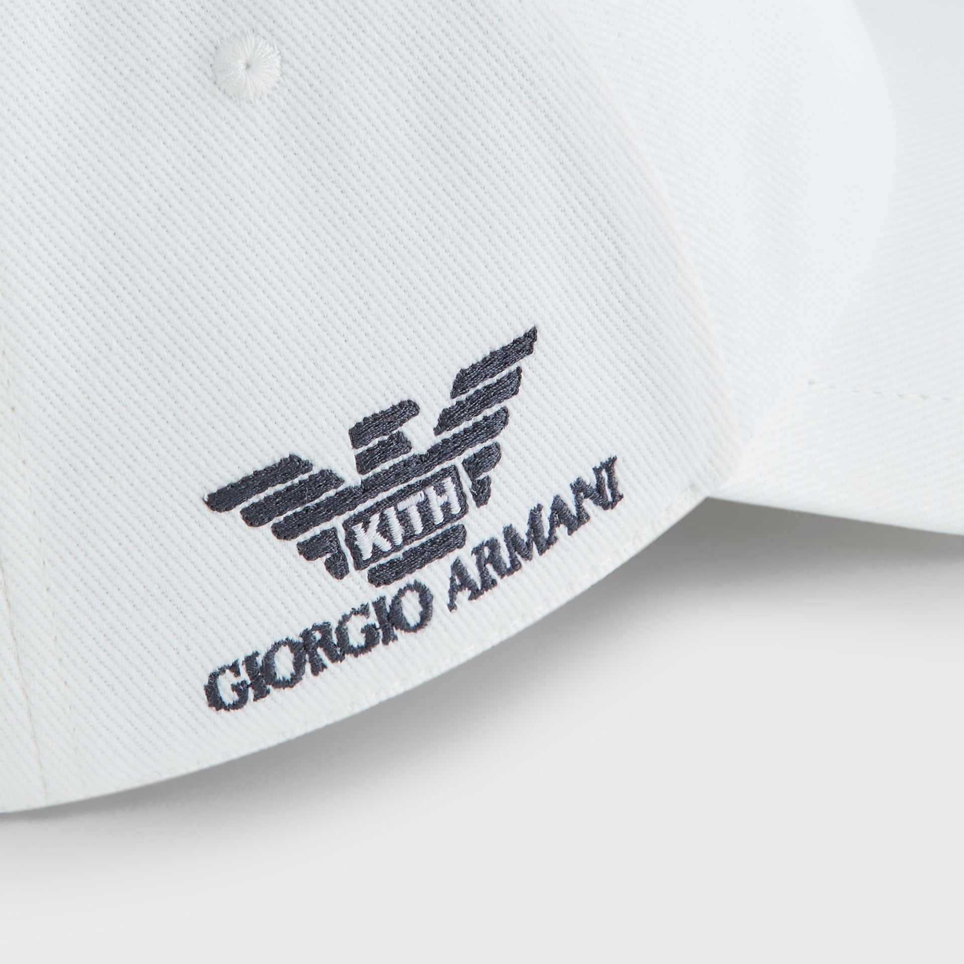 Giorgio Armani & Kith Malibu Classic Cap - White