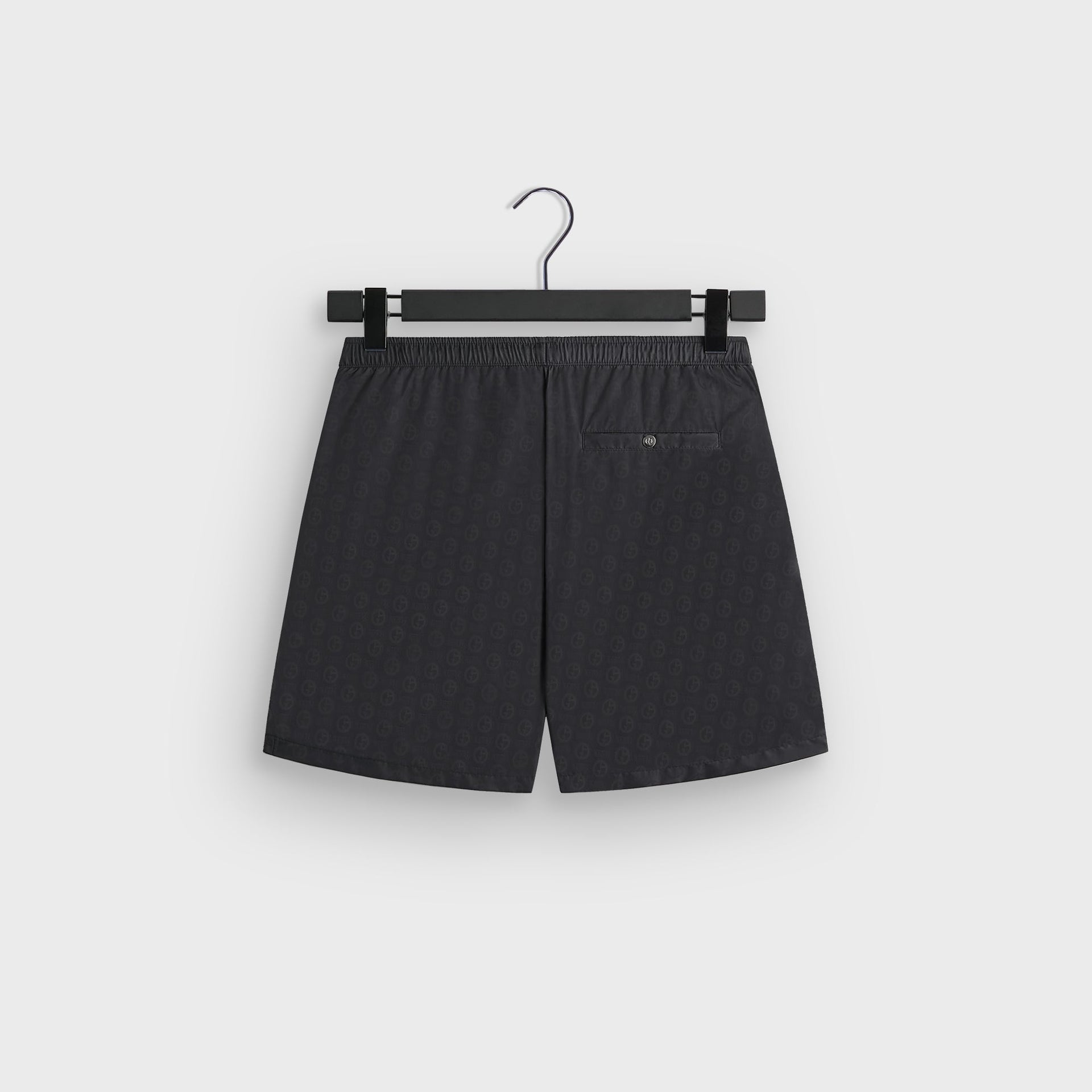 Giorgio Armani & Kith Jacquard Collins Swim Short - Black