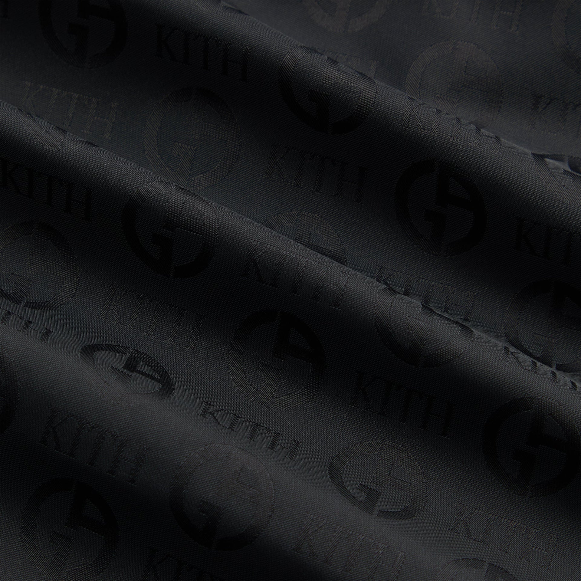 Giorgio Armani & Kith Jacquard Collins Swim Short - Black