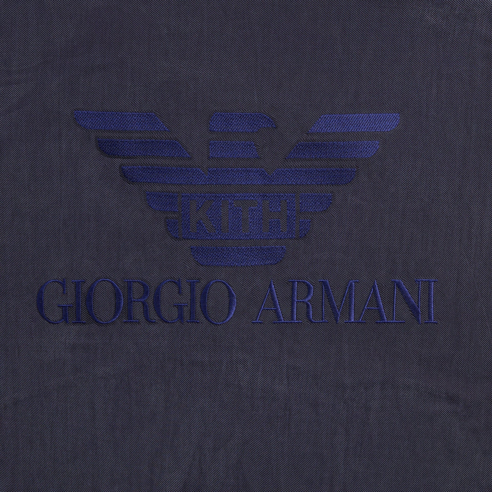 Giorgio Armani & Kith Short Sleeve Thompson Crossover Shirt - Nocturnal