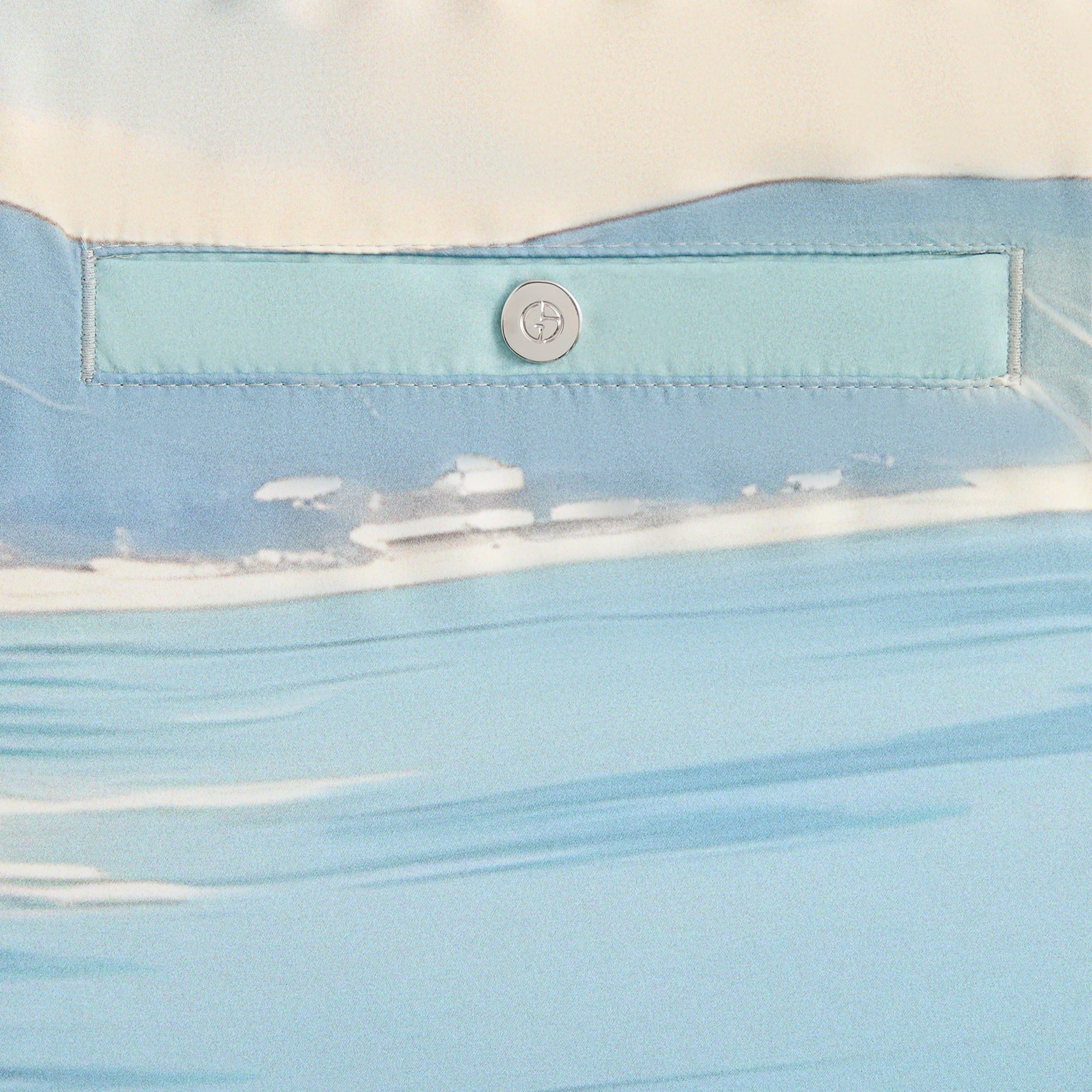 Giorgio Armani & Kith Malibu Collins Swim Short - Multi