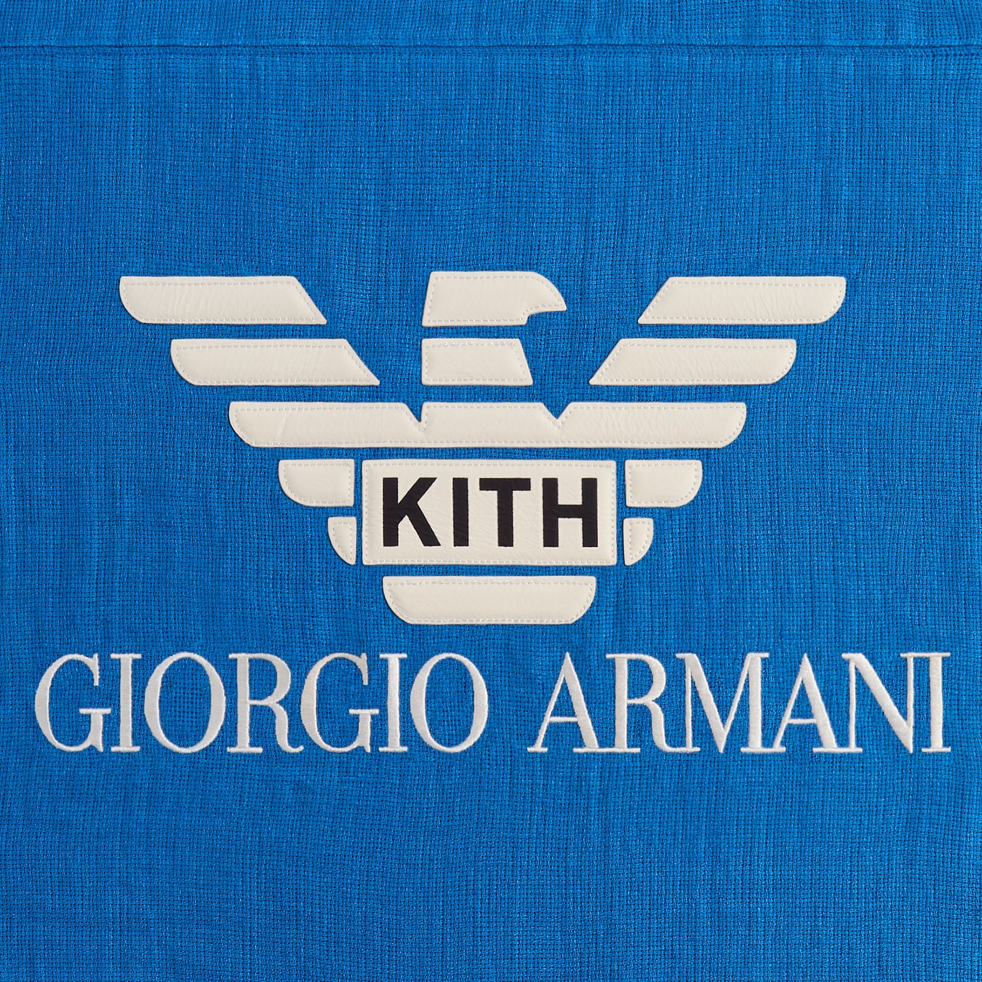 Giorgio Armani & Kith Open Weave Malik Jersey - Lake