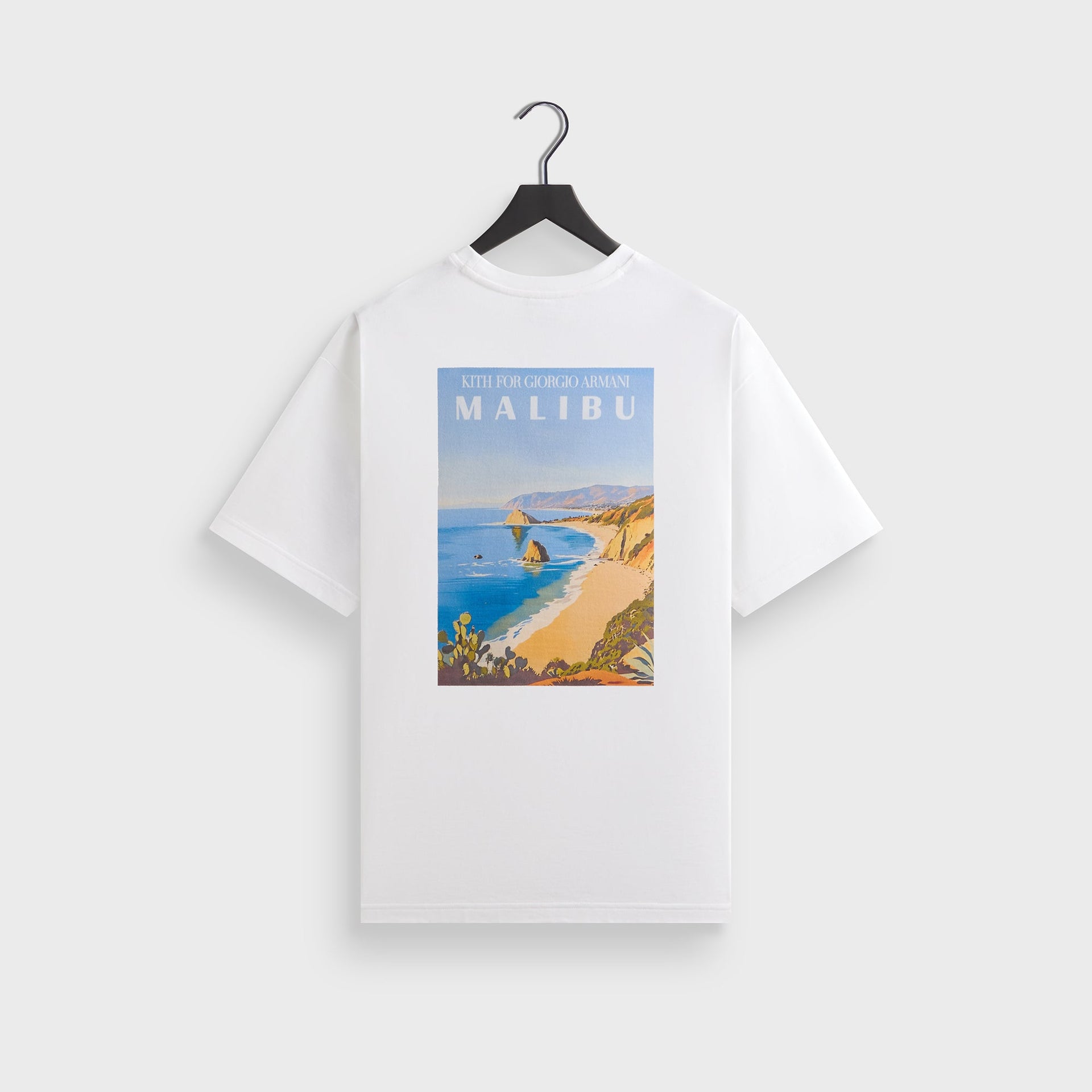 Giorgio Armani & Kith Malibu Tee - White