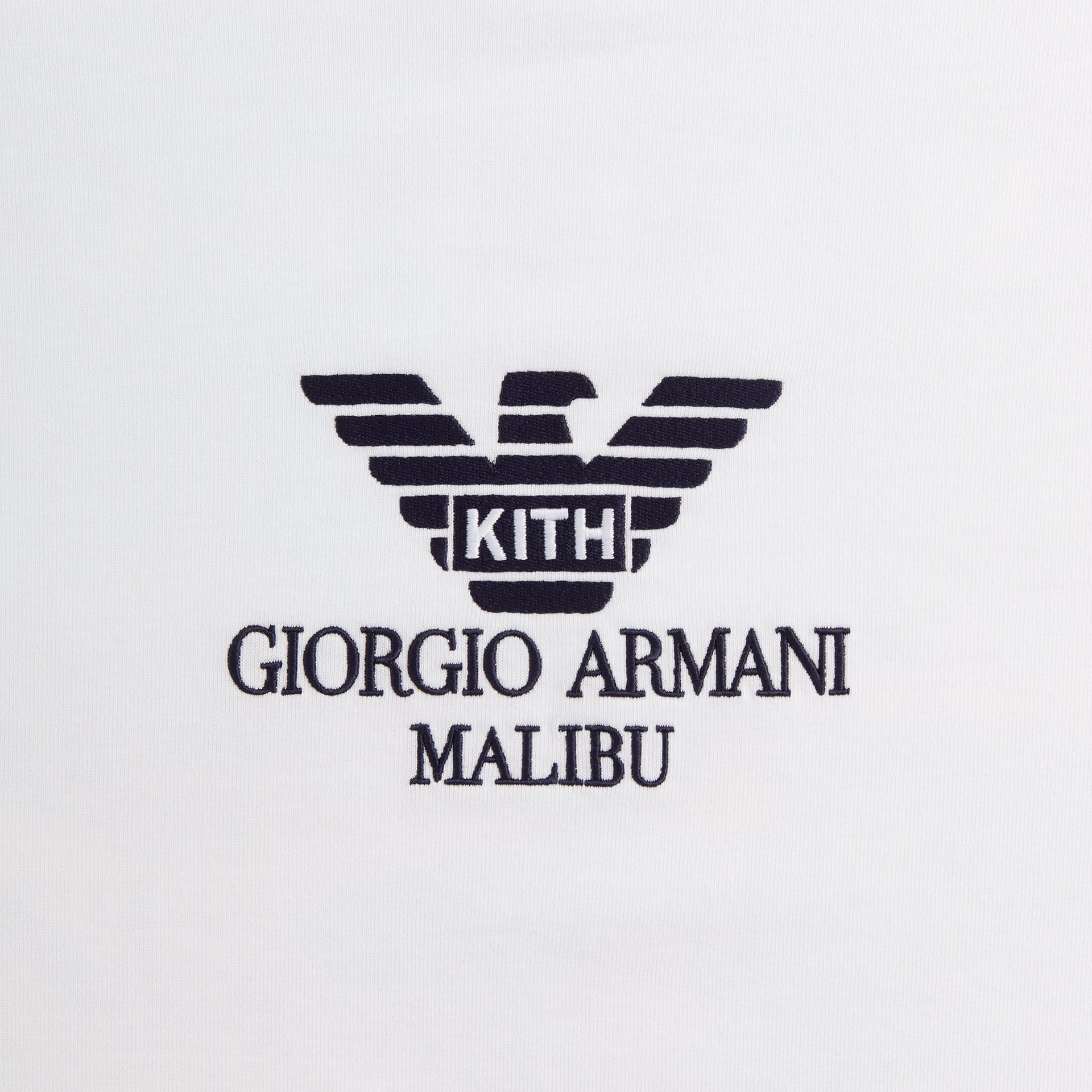 Giorgio Armani & Kith Malibu Tee - White