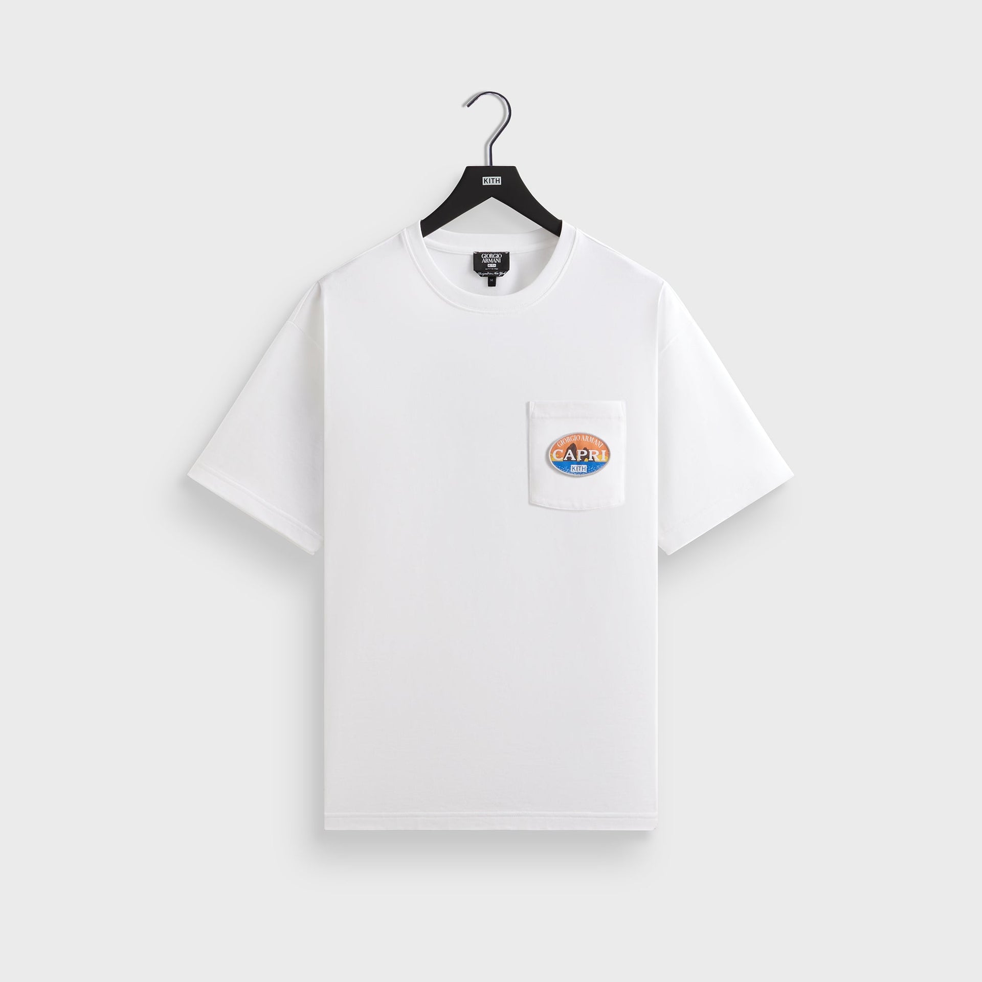 Giorgio Armani & Kith Capri Pocket Tee - White
