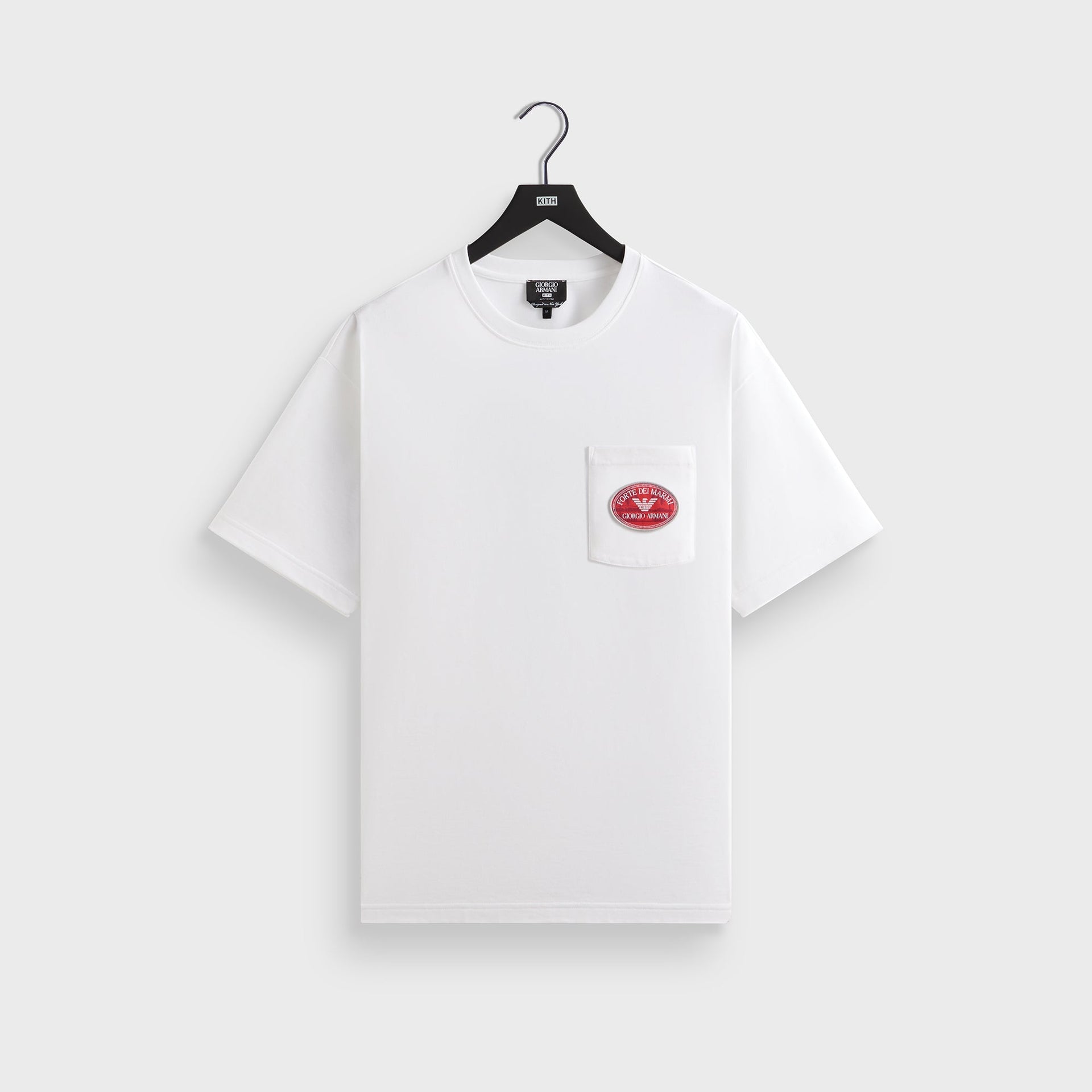 Giorgio Armani & Kith Forte dei Marmi Pocket Tee - White
