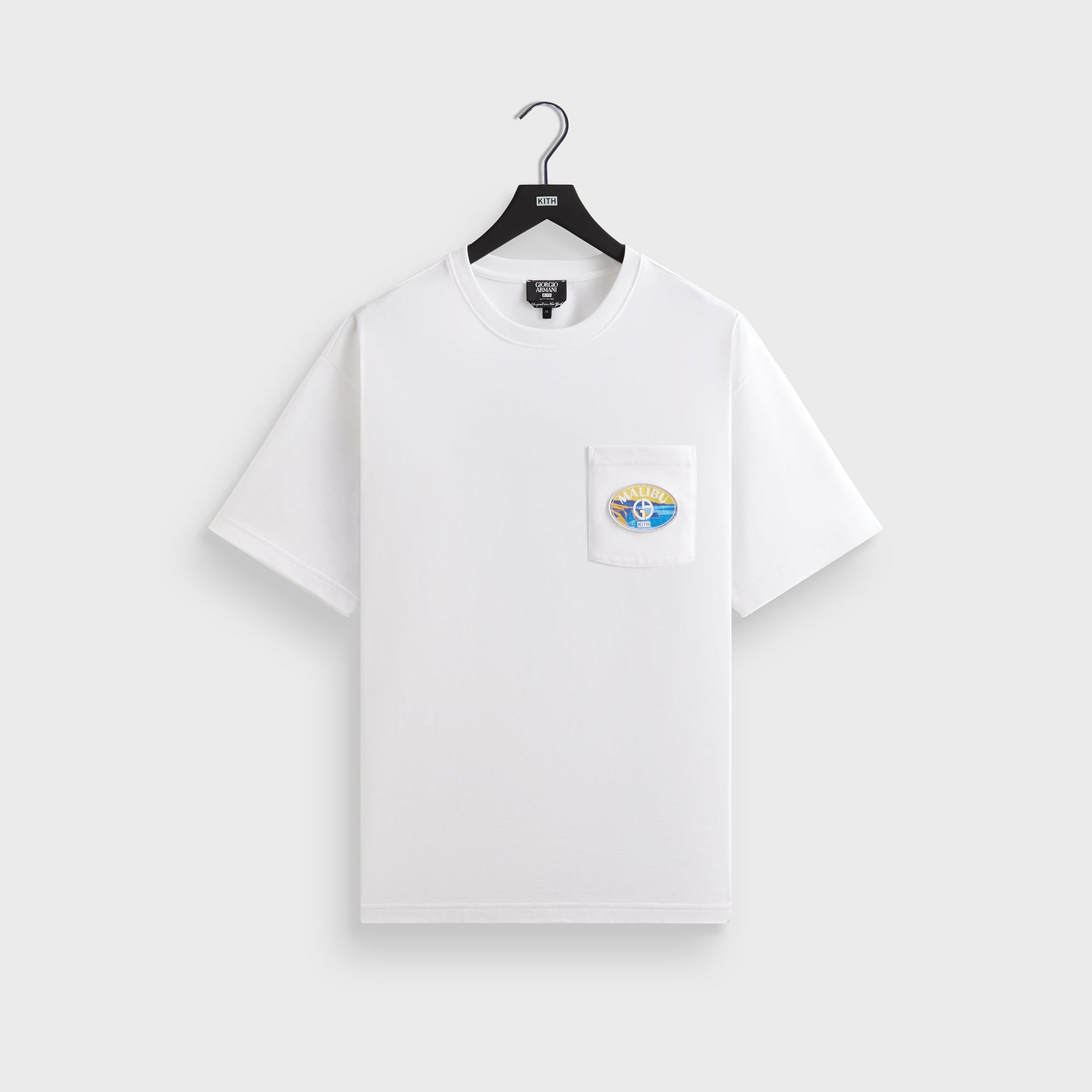 Giorgio Armani & Kith Malibu Pocket Tee - White