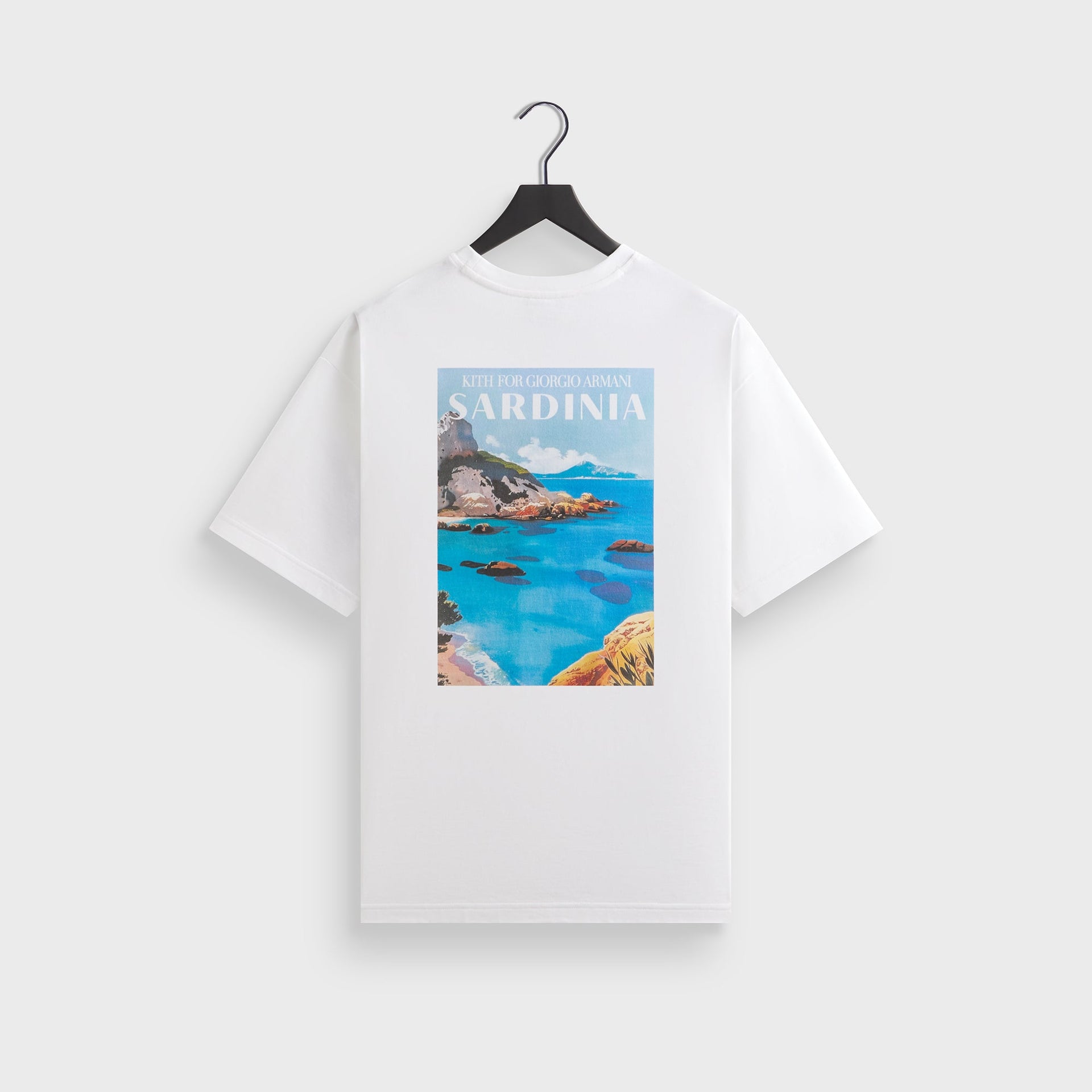 Giorgio Armani & Kith Sardinia Pocket Tee - White