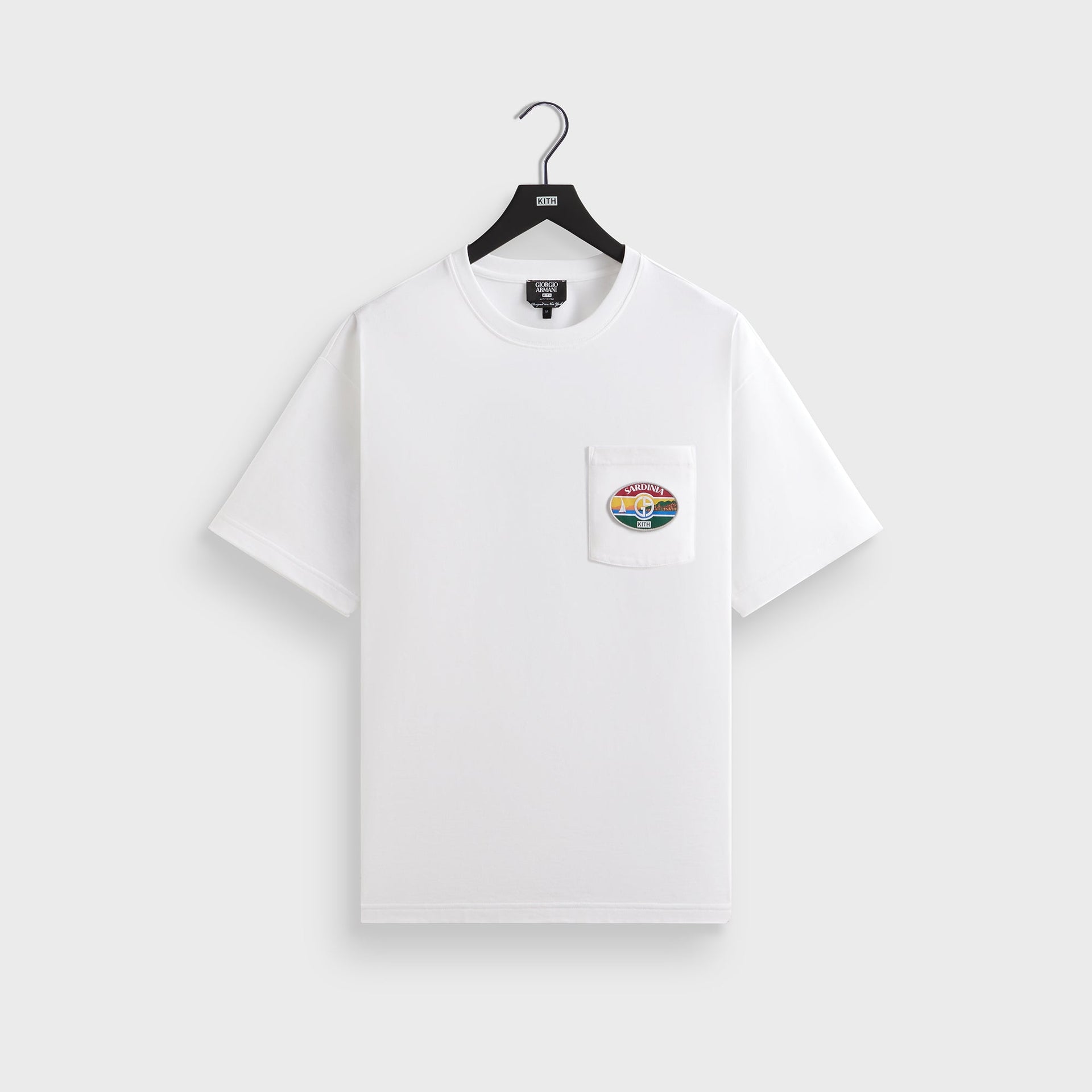 Giorgio Armani & Kith Sardinia Pocket Tee - White