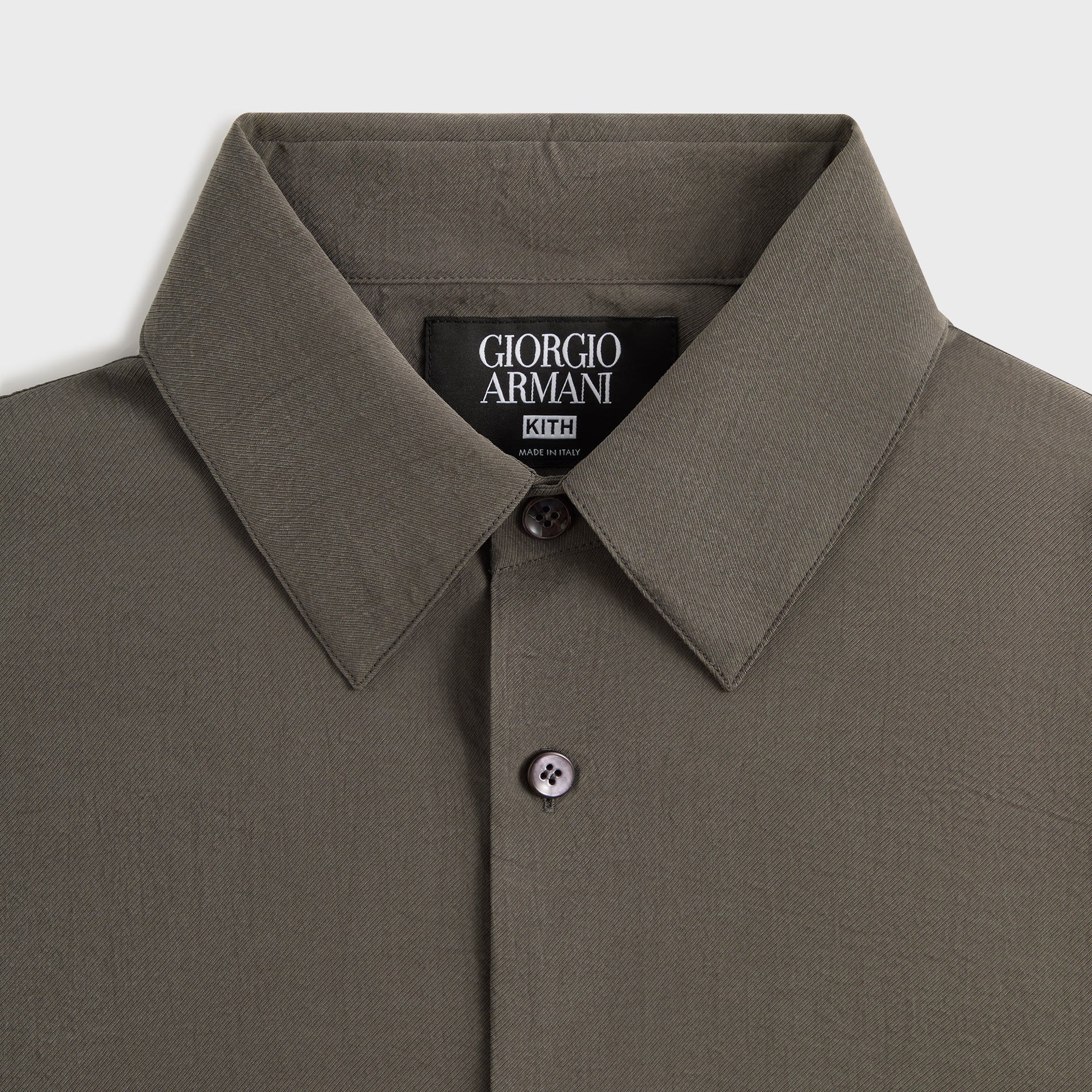 Giorgio Armani & Kith Short Sleeve Button Up - Seam