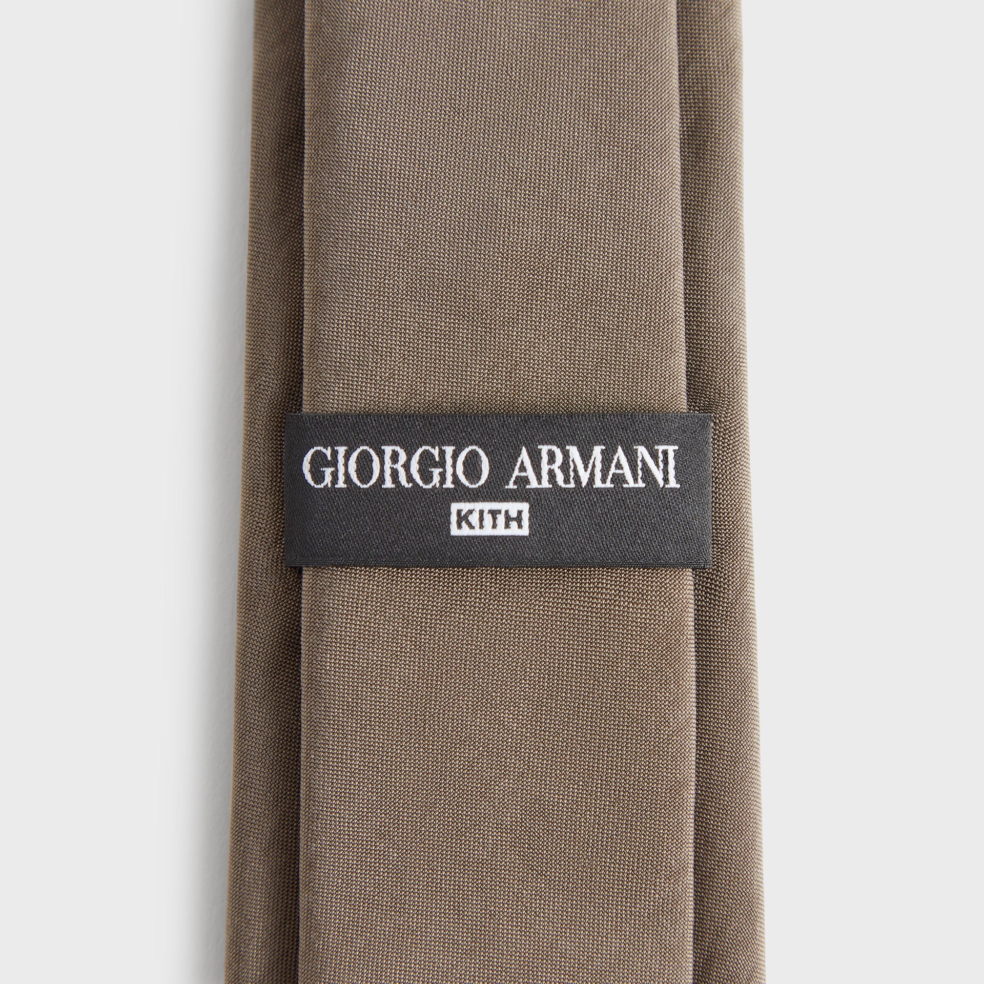Giorgio Armani & Kith Silk Tie - Gravel