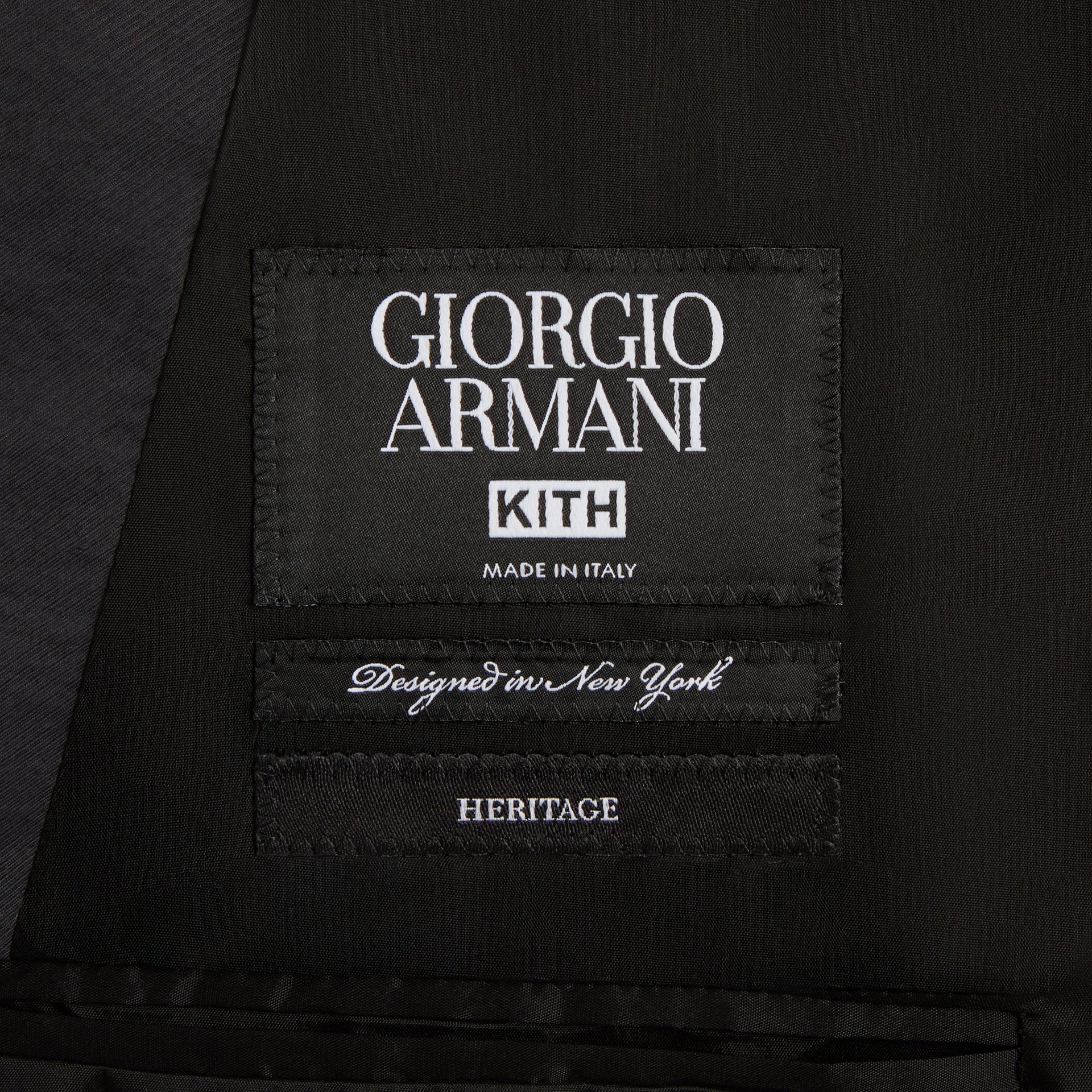 Giorgio Armani & Kith Upton Double Breasted Blazer - Ghost