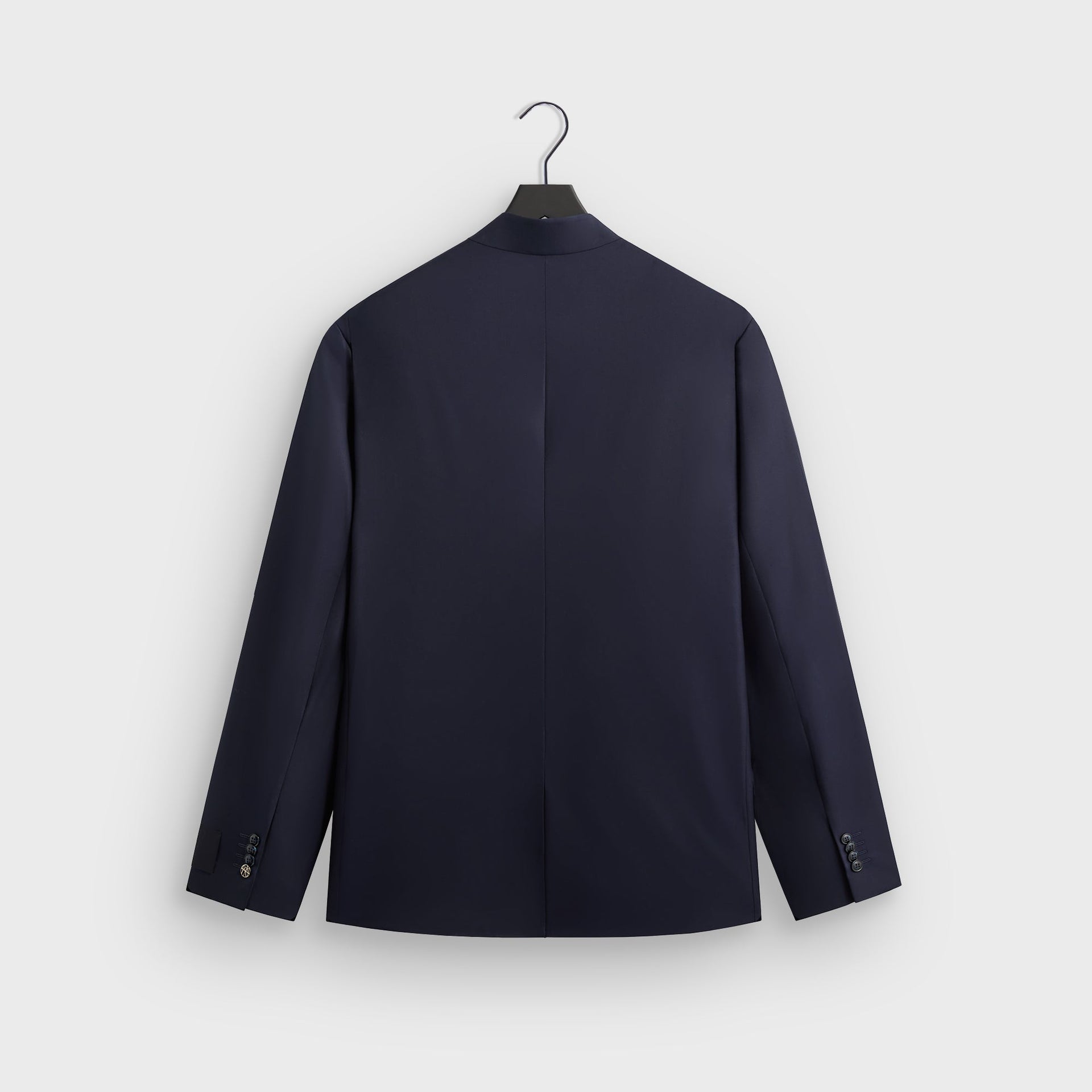 Giorgio Armani & Kith &Kin Cropped Collarless Jacket - Blue / Navy - PH