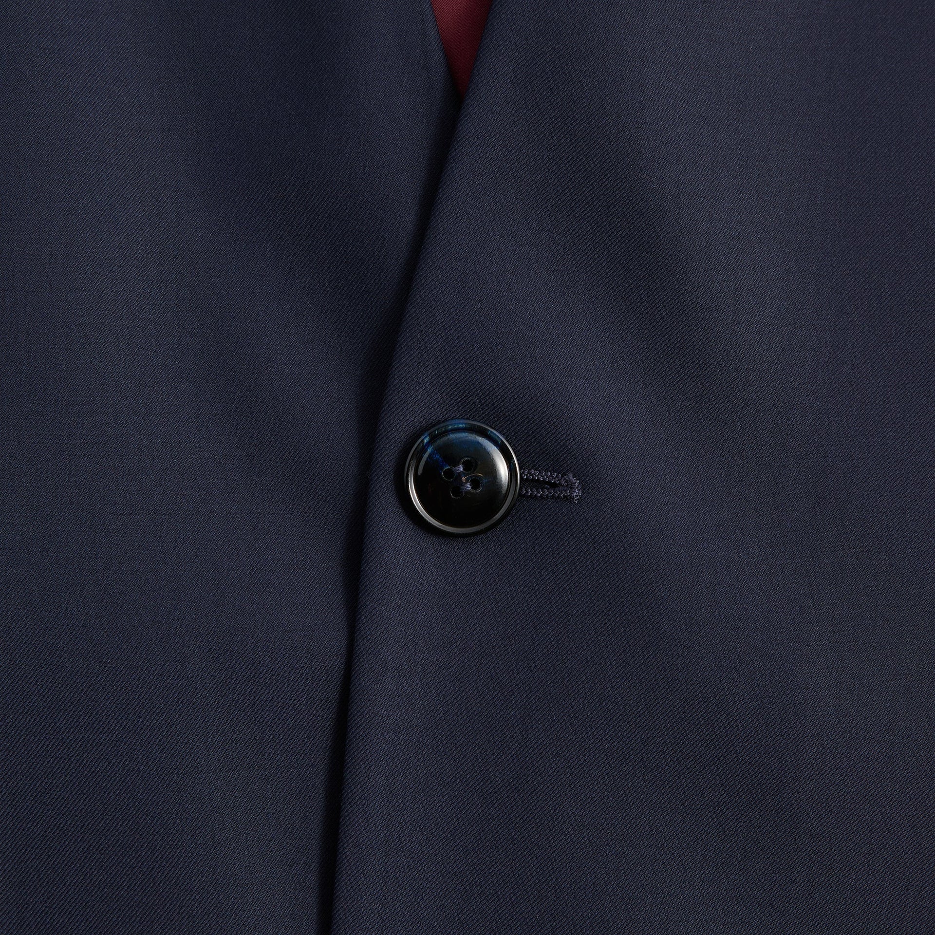 Giorgio Armani & Kith &Kin Cropped Collarless Jacket - Blue / Navy - PH