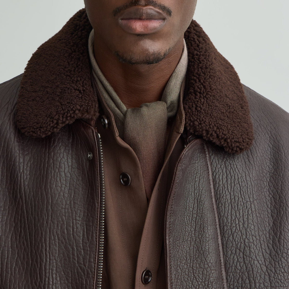 Giorgio Armani & Kith Gradient Scarf - Brown