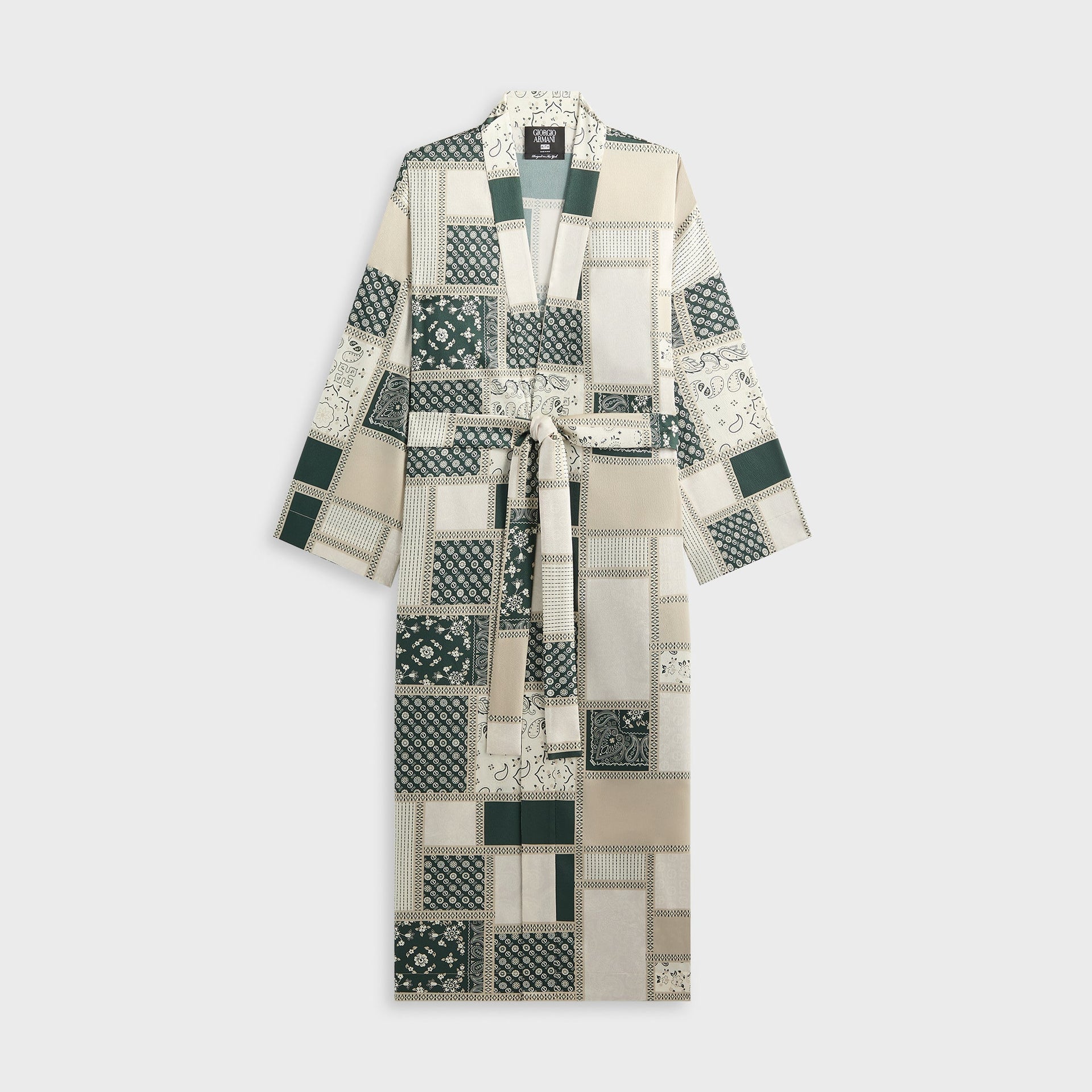 Giorgio Armani & Kith Women Hammered Silk Kimono - Theory