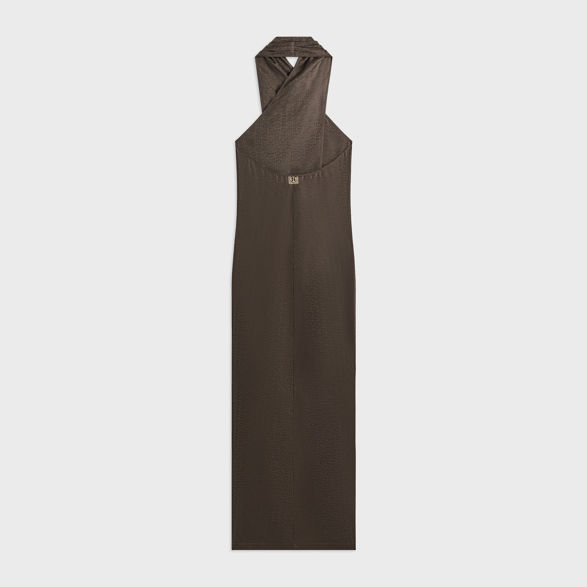 Giorgio Armani & Kith Women Silk Wrap Halter Cover Up - Kindling