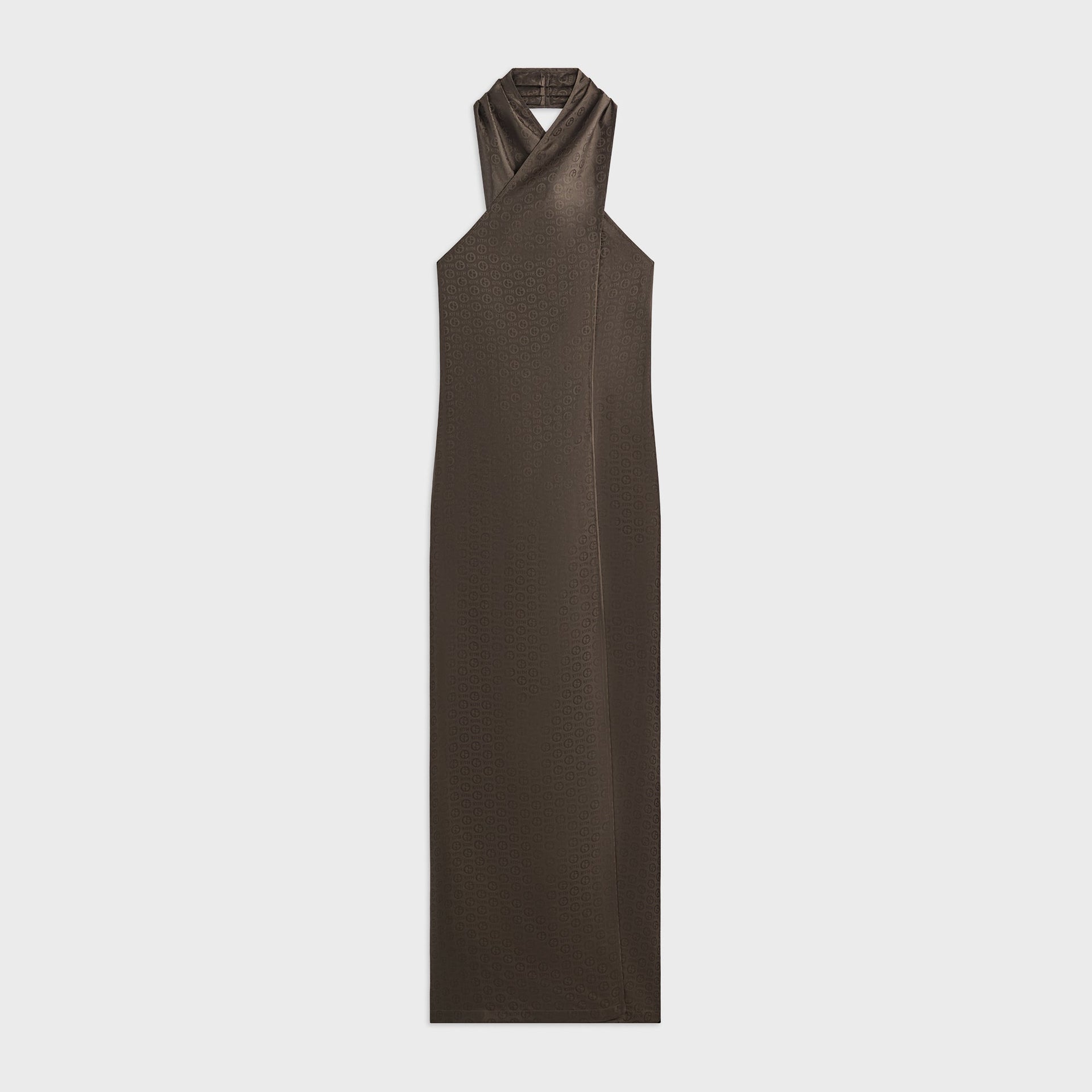 Giorgio Armani & Kith Women Silk Wrap Halter Cover Up - Kindling