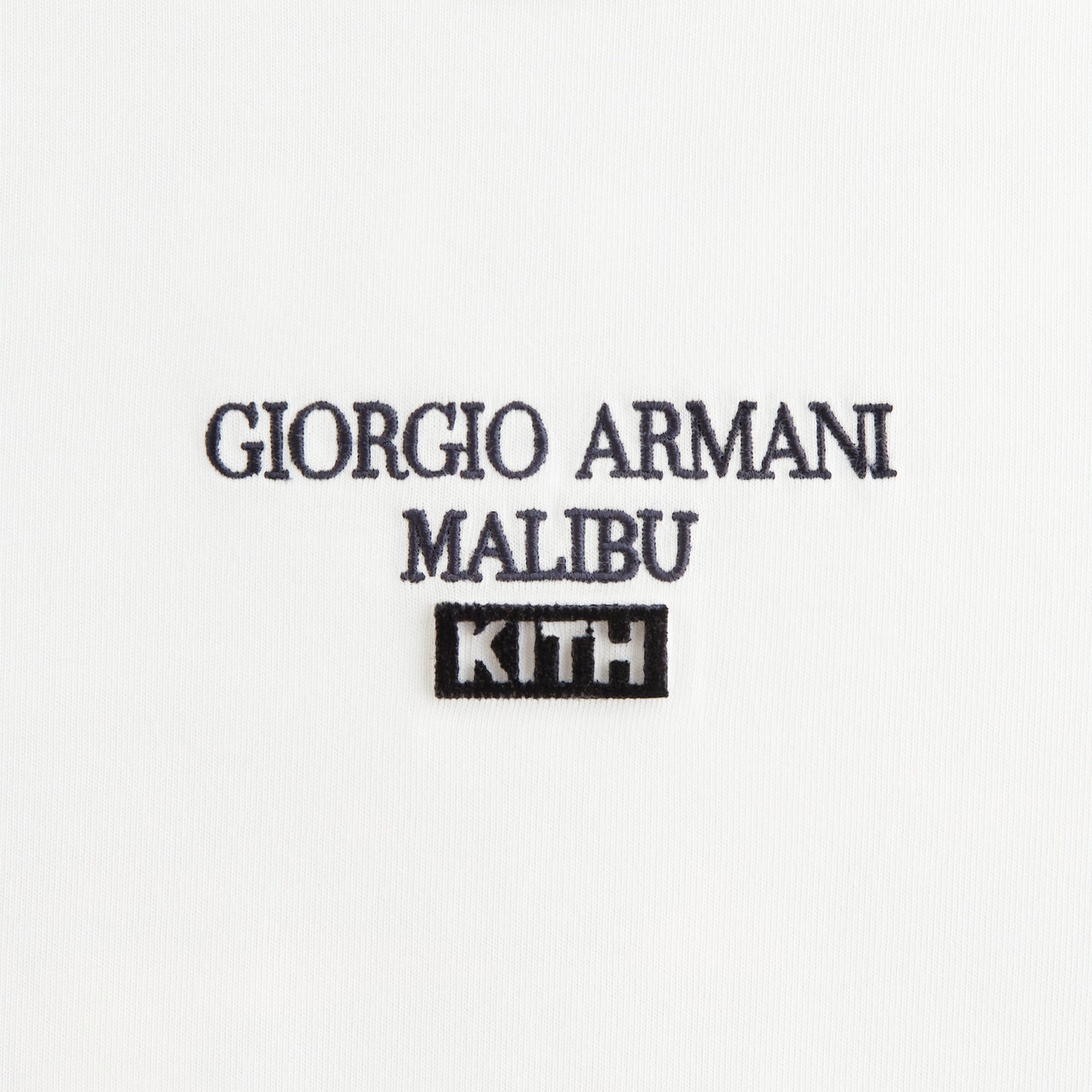Giorgio Armani & Kith Women Malibu Mulberry Tee - White