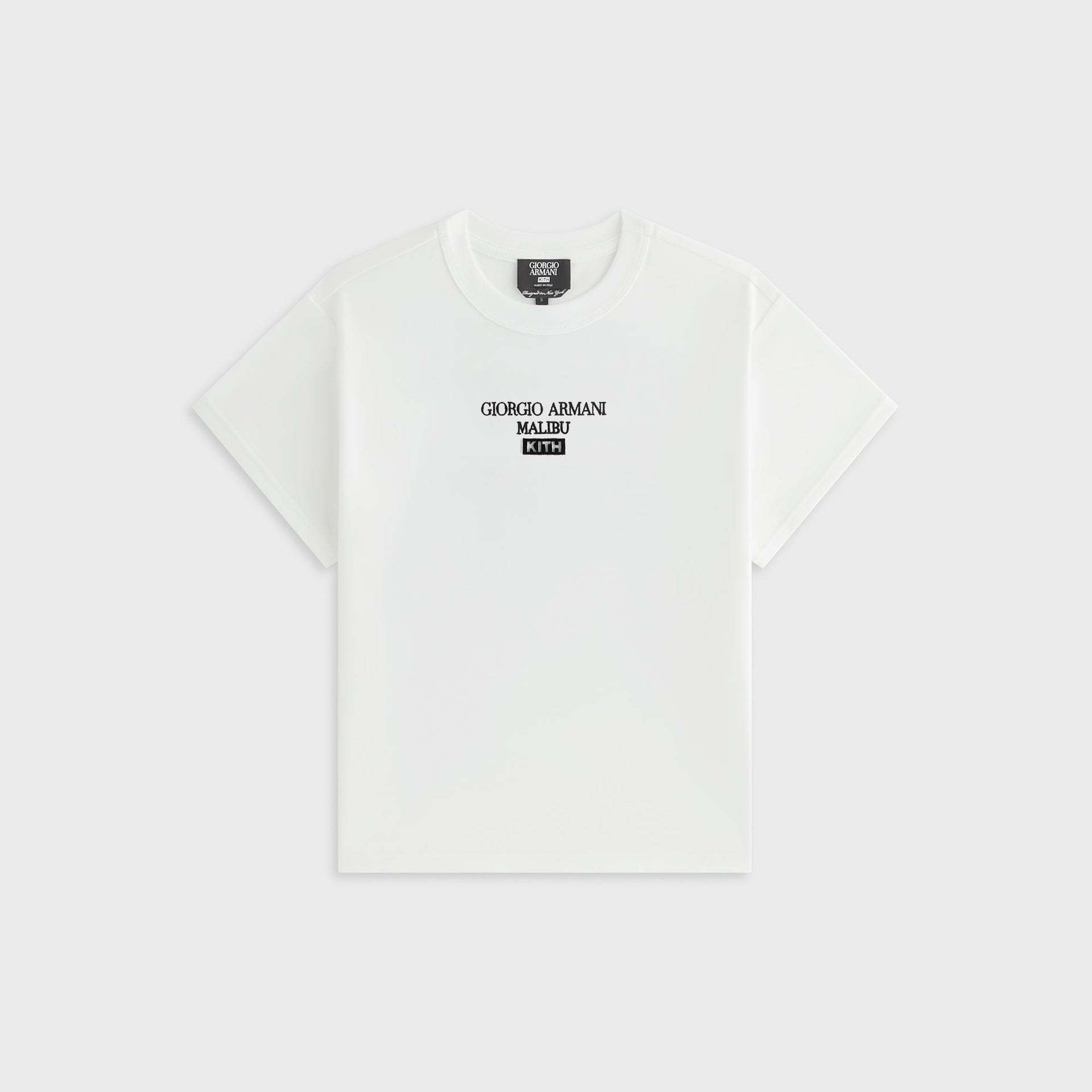 Giorgio Armani & Kith Women Malibu Mulberry Tee - White