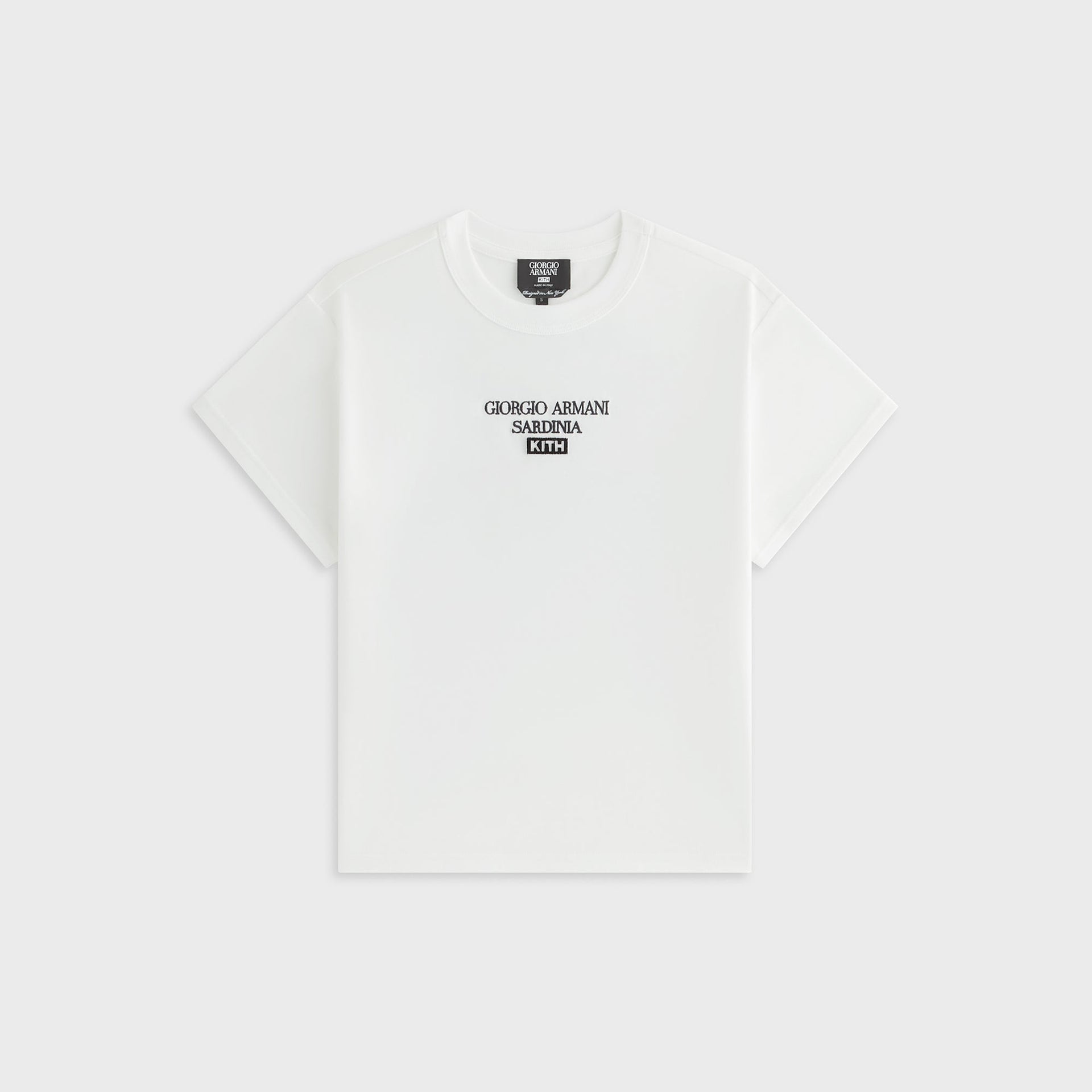 Giorgio Armani & Kith Women Sardinia Mulberry Tee - White