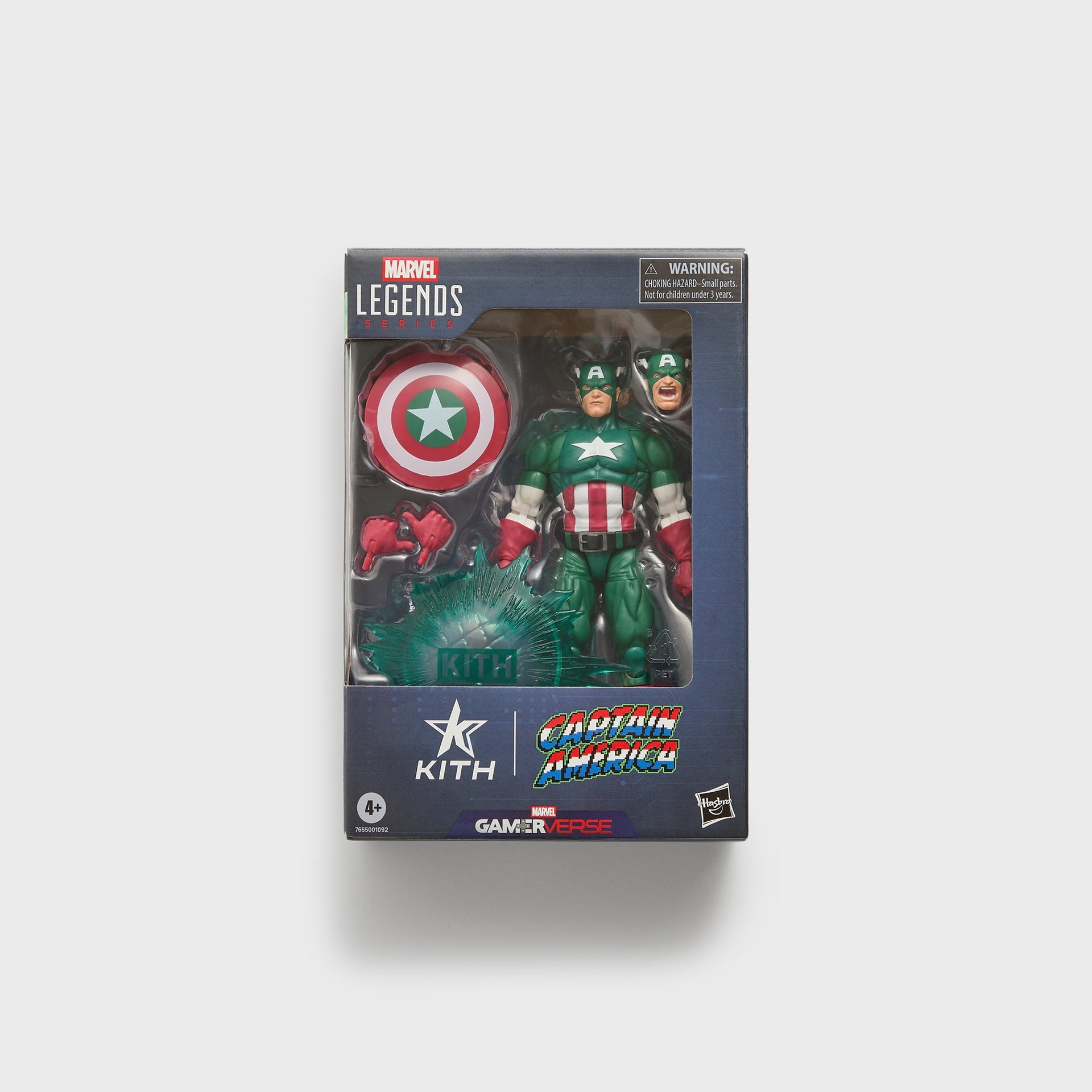 Marvel | Kith for Hasbro Legends Captain America Gameverse Player 2 Figure - Green