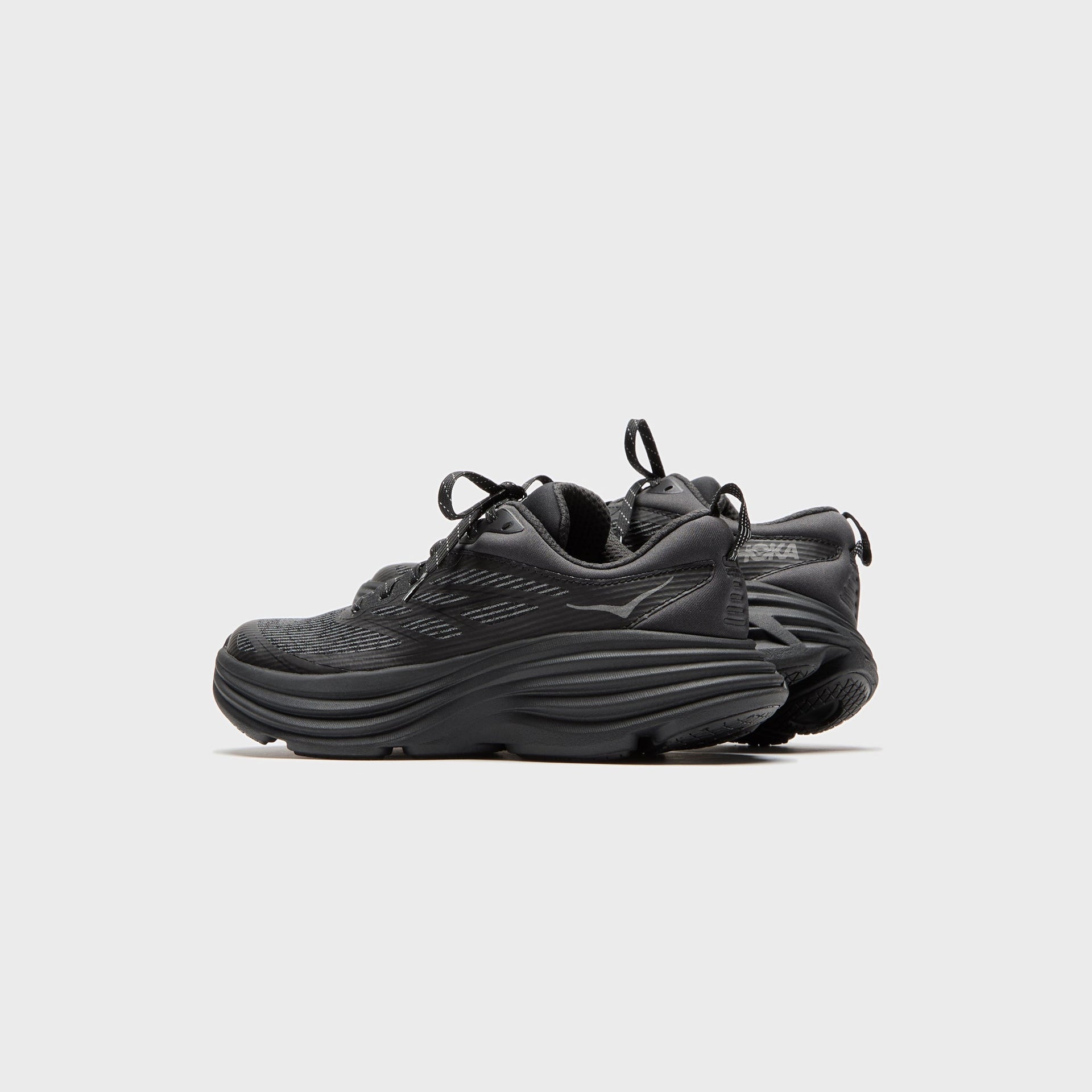 HOKA One One Bondi 8 TS Caged - Black / Black