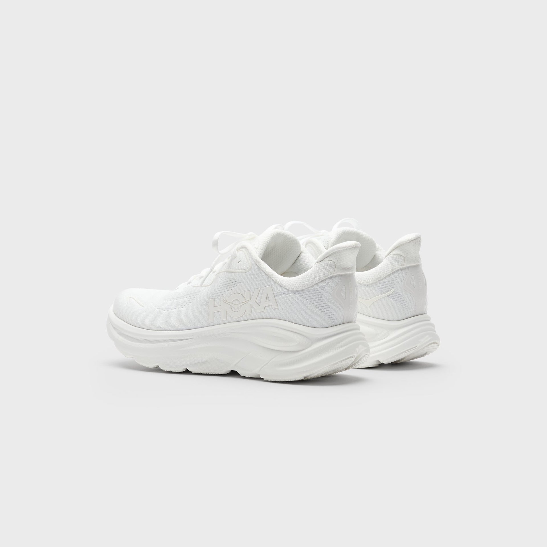 HOKA Clifton 10 - White / Black