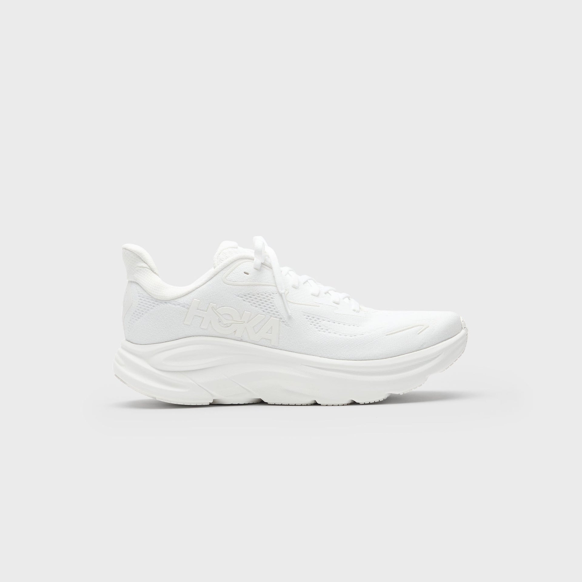 HOKA Clifton 10 - White / Black