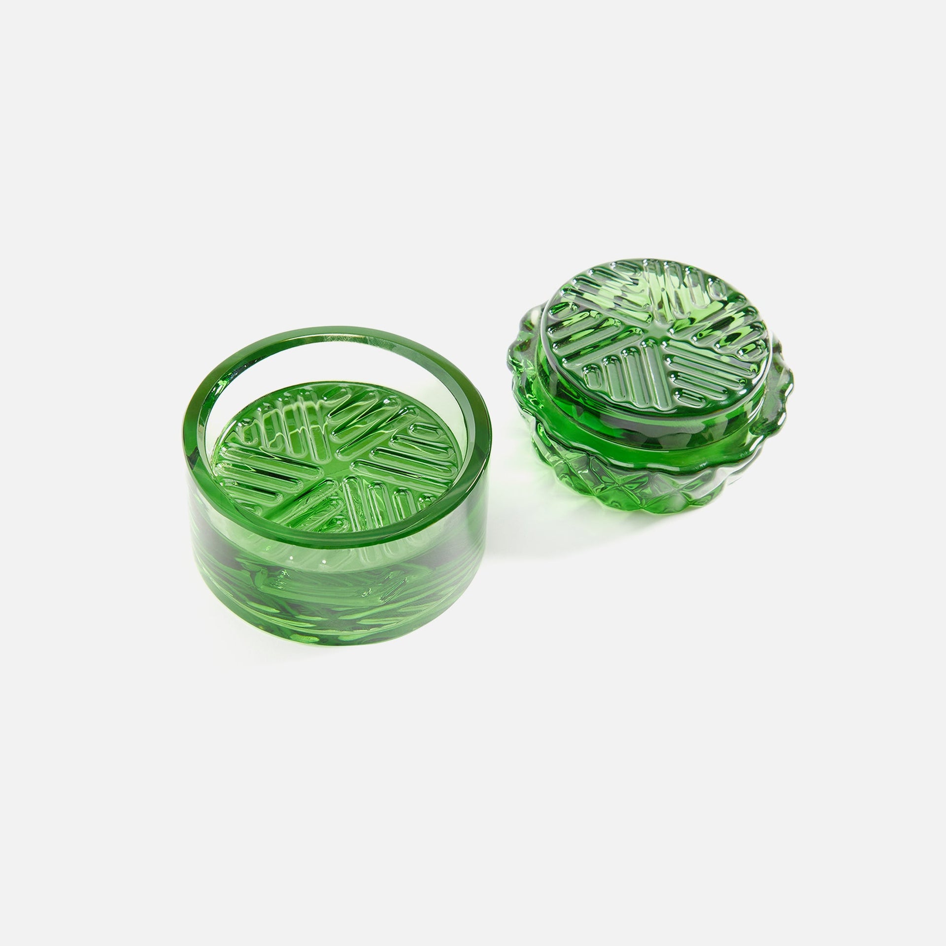 Houseplant Glass Grinder - Green