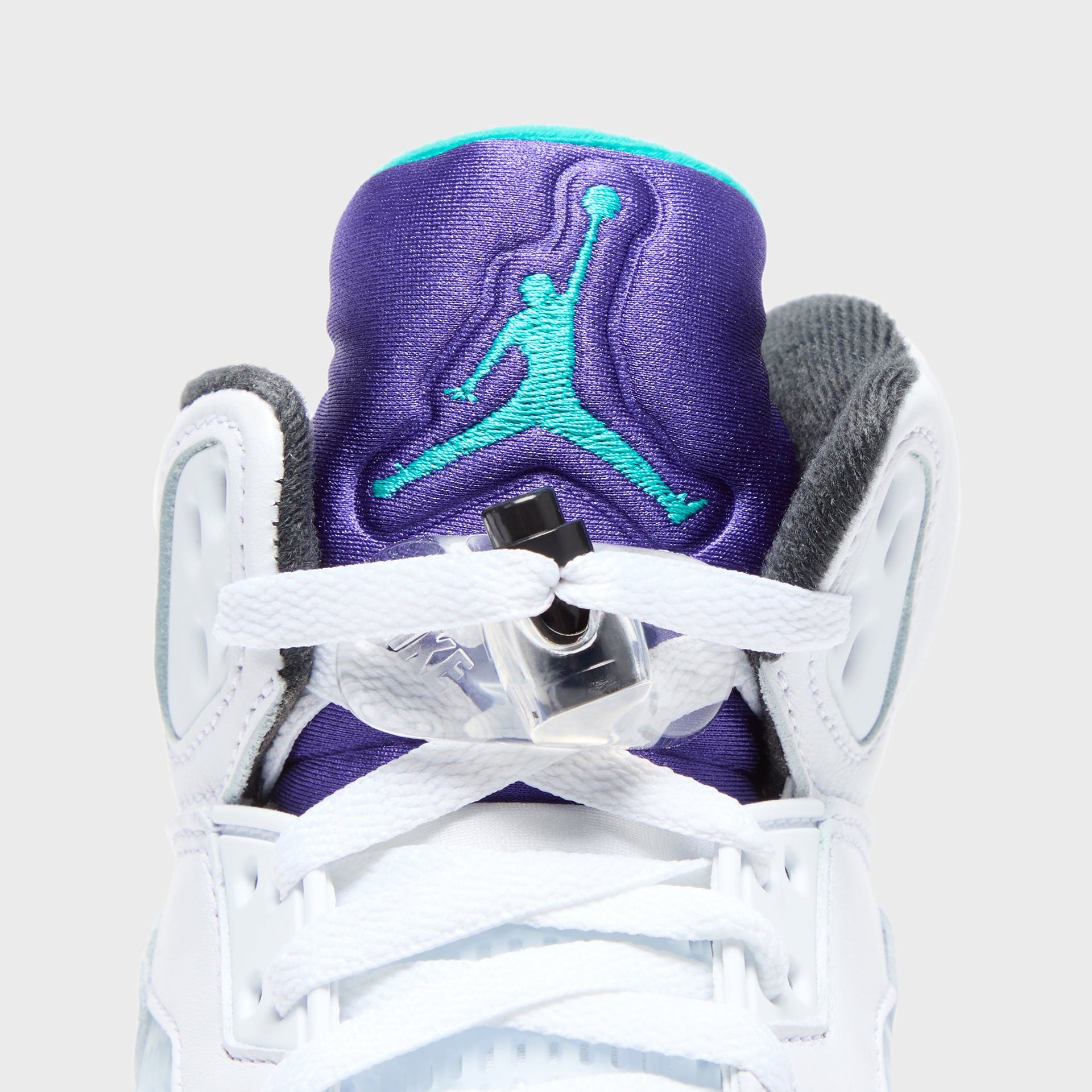 Nike Air Jordan 5 - Black / New Emerald / Grape Ice