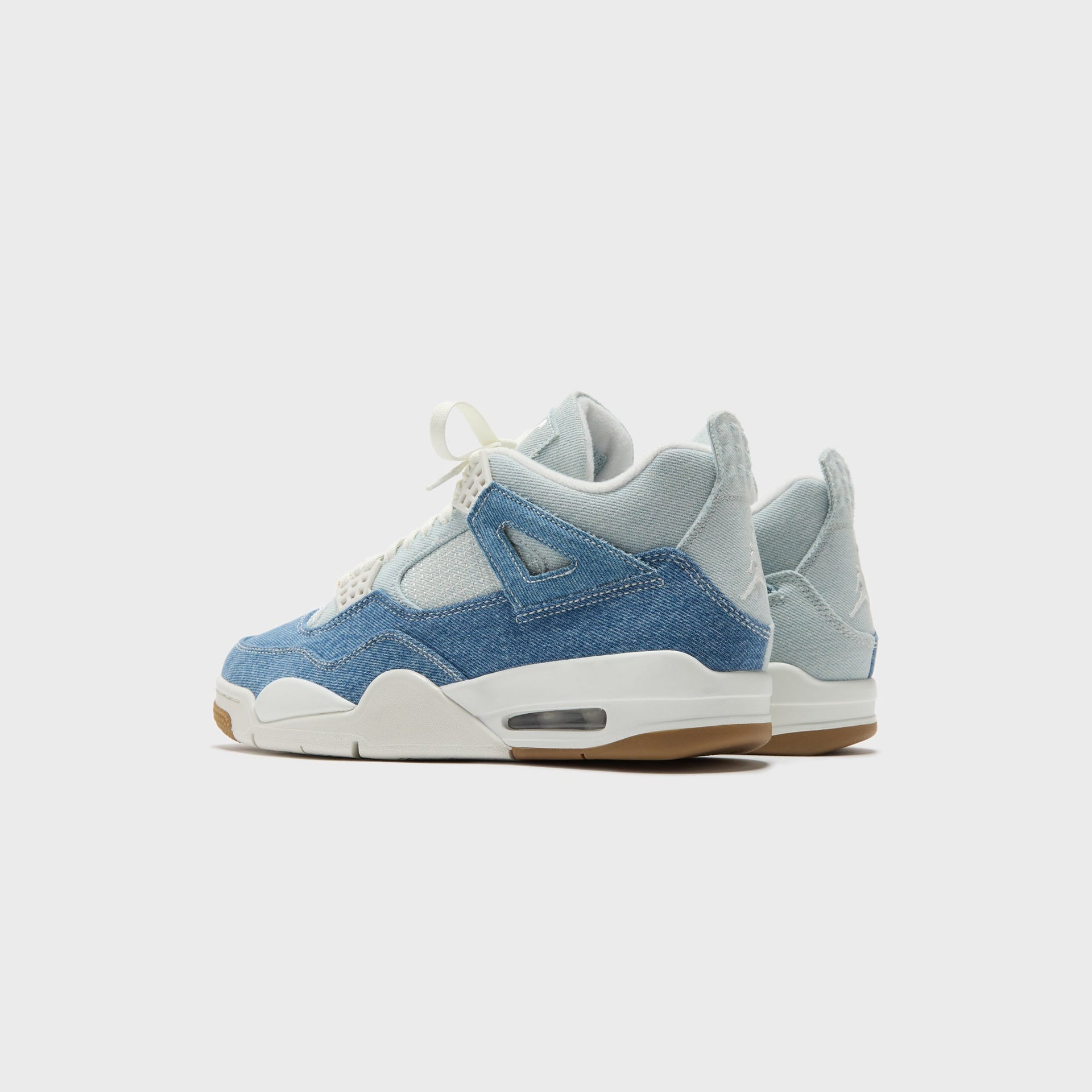 Jordan WMNS Air Jordan 4 Retro - Tex Sail / Sail Gum / Light Brown / Worn Blue
