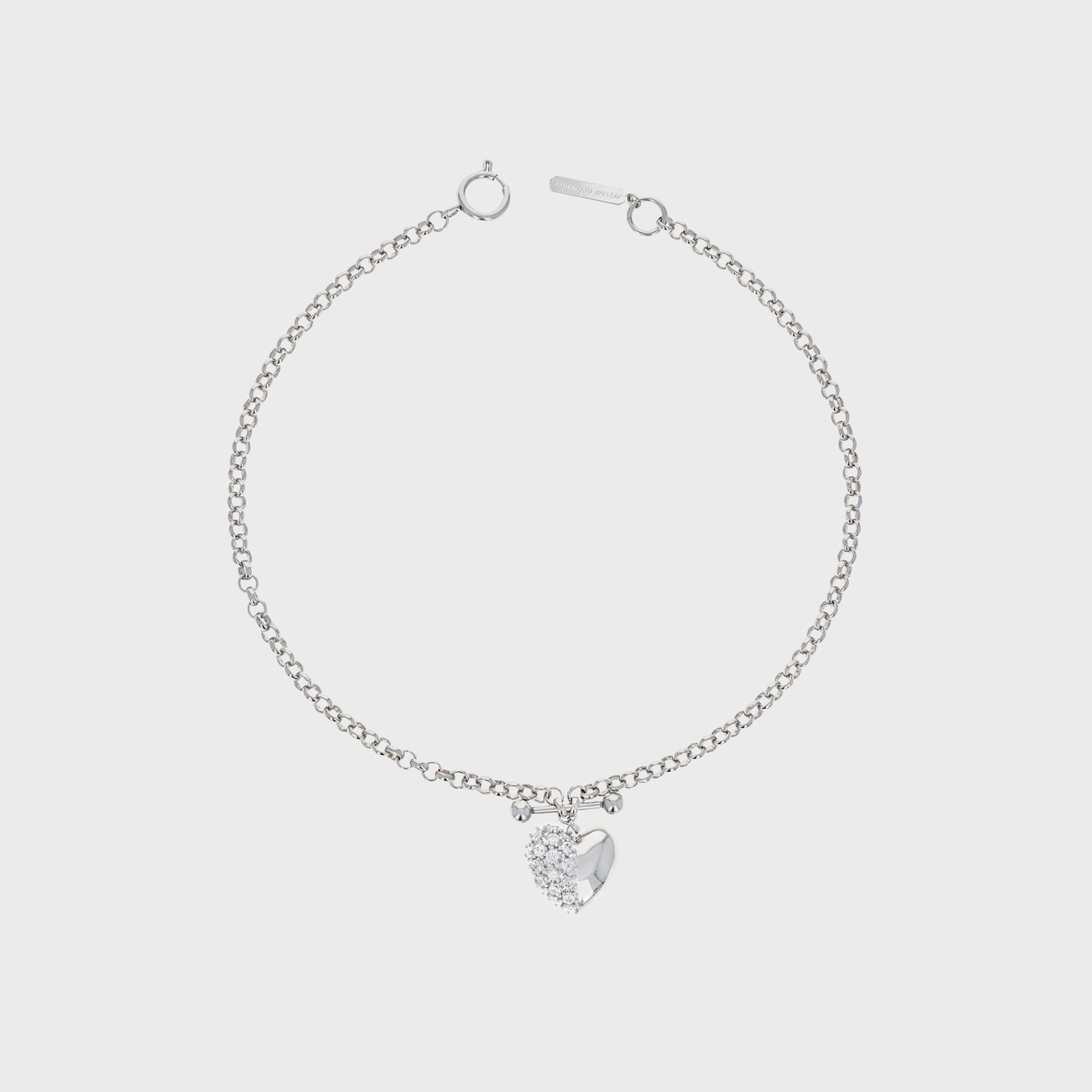 Justine Clenquet Siam Necklace - Palladium