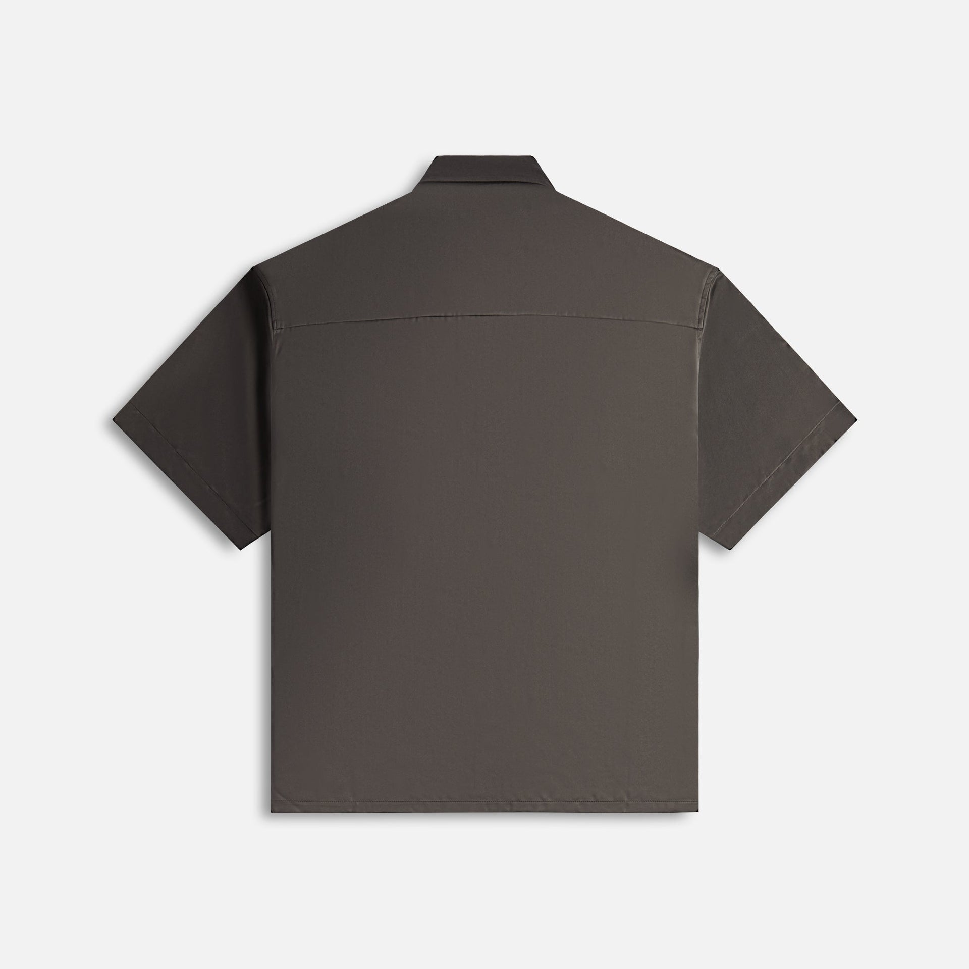 Chemise boutonnée en soie brossée John Elliott - Noire