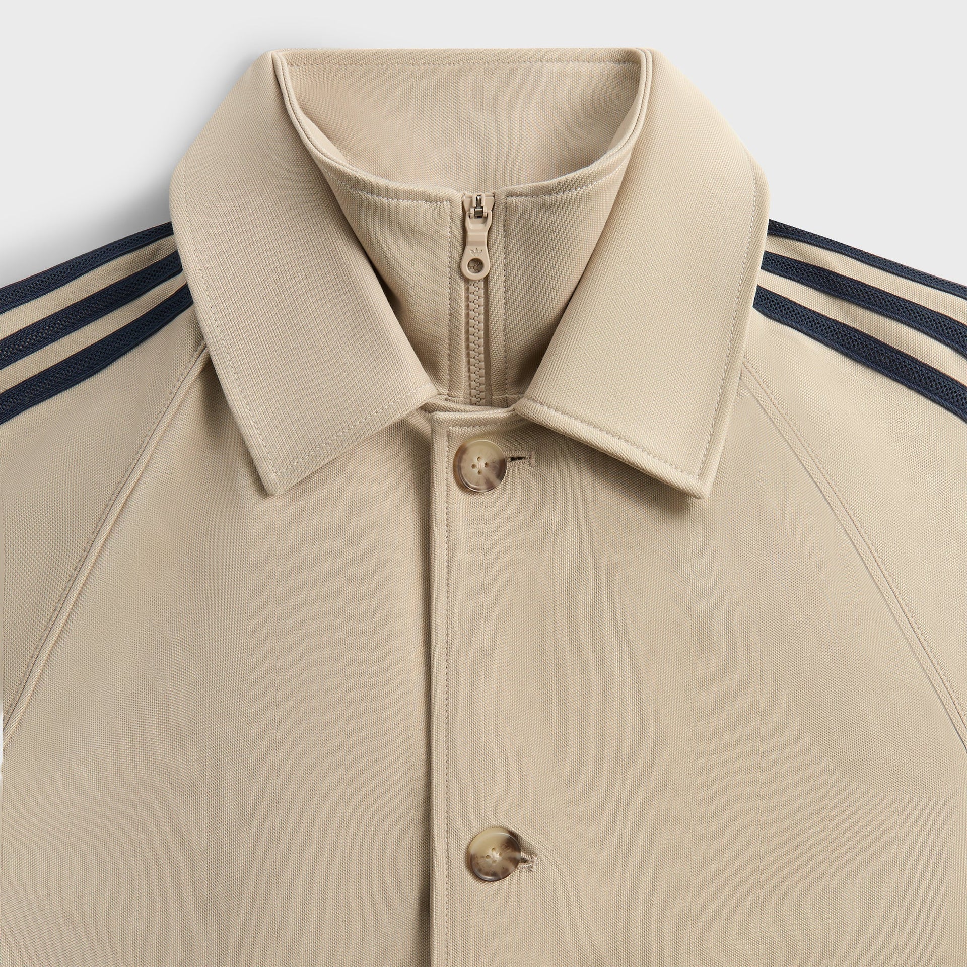 Kith for adidas Football Hybrid Trench Coat in Beige