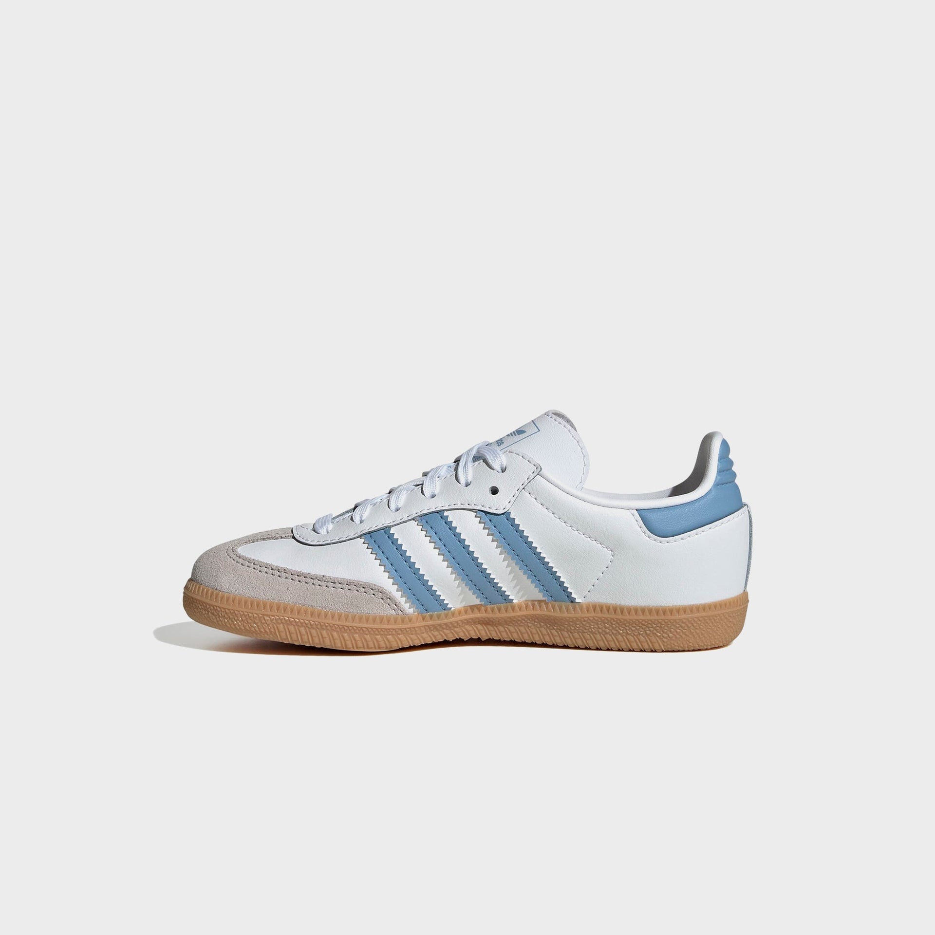 adidas Kids Samba OG - Cloud White / Ash Blue / Gum