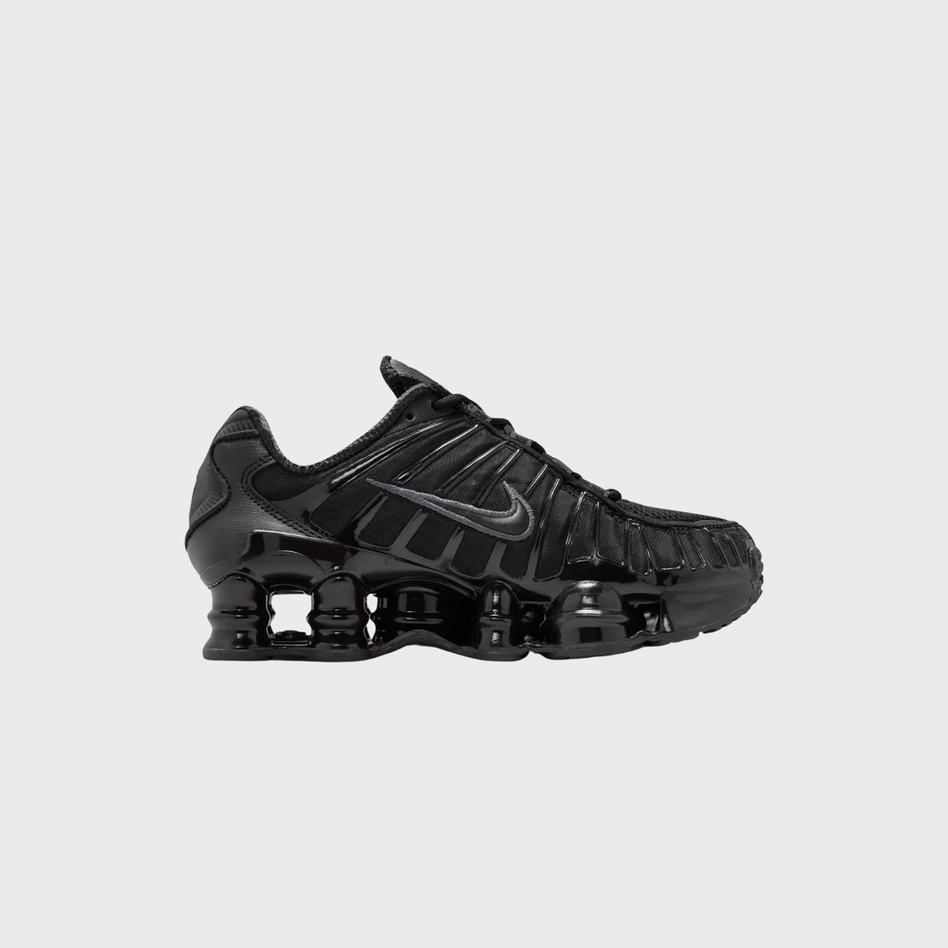 Nike Shox TL - Black / Metallic Hematite / Max Orange