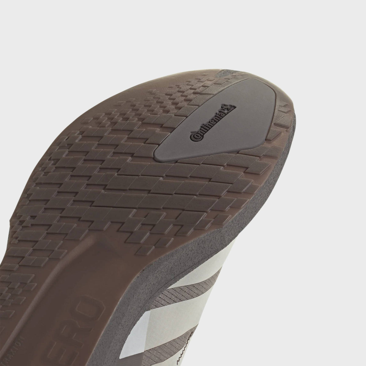 adidas x SATISFY Adizero Adios 9 - Brown / Pearl Metallic / Charcoal