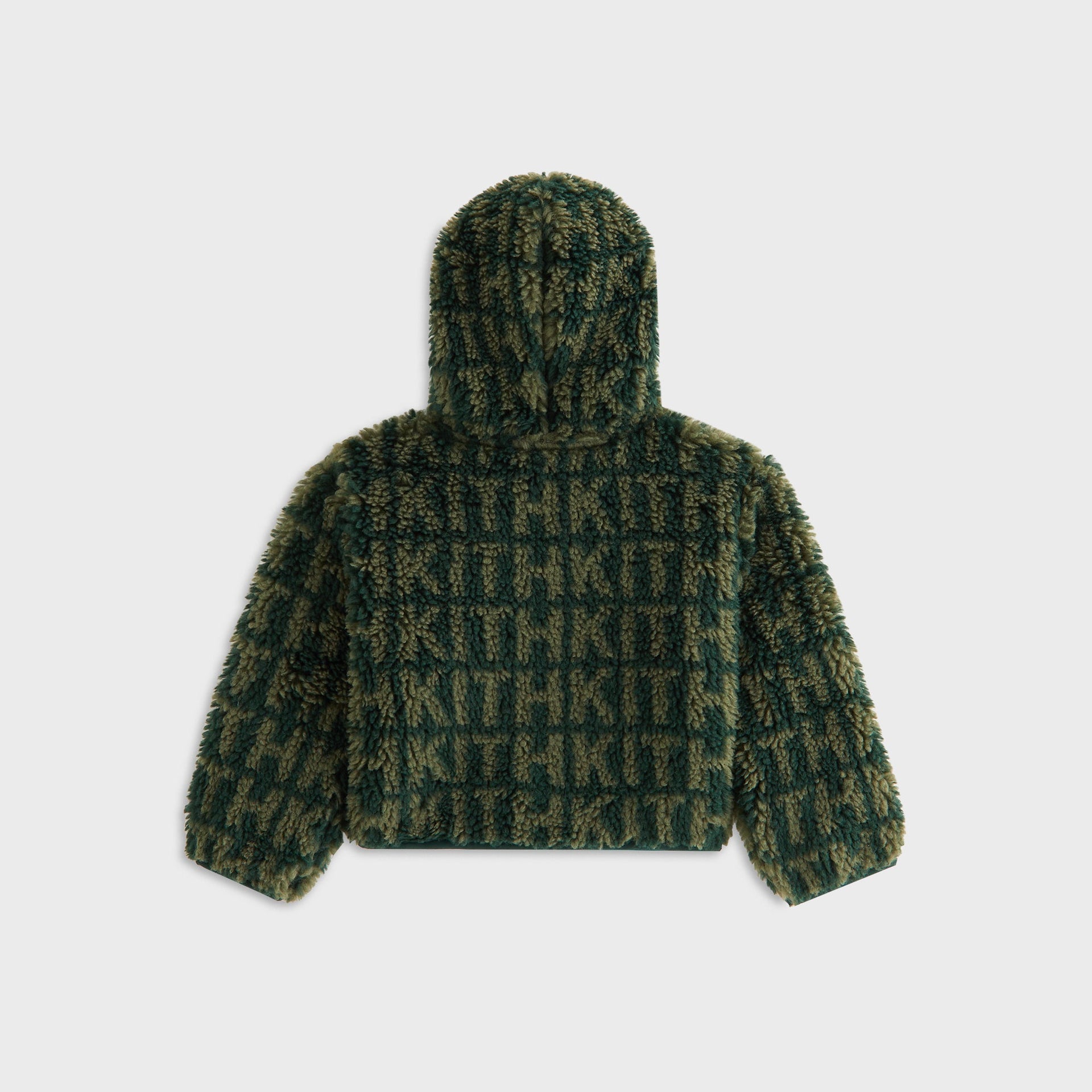 Kith Baby Monogram Sherpa Teddy Jacket - Stadium