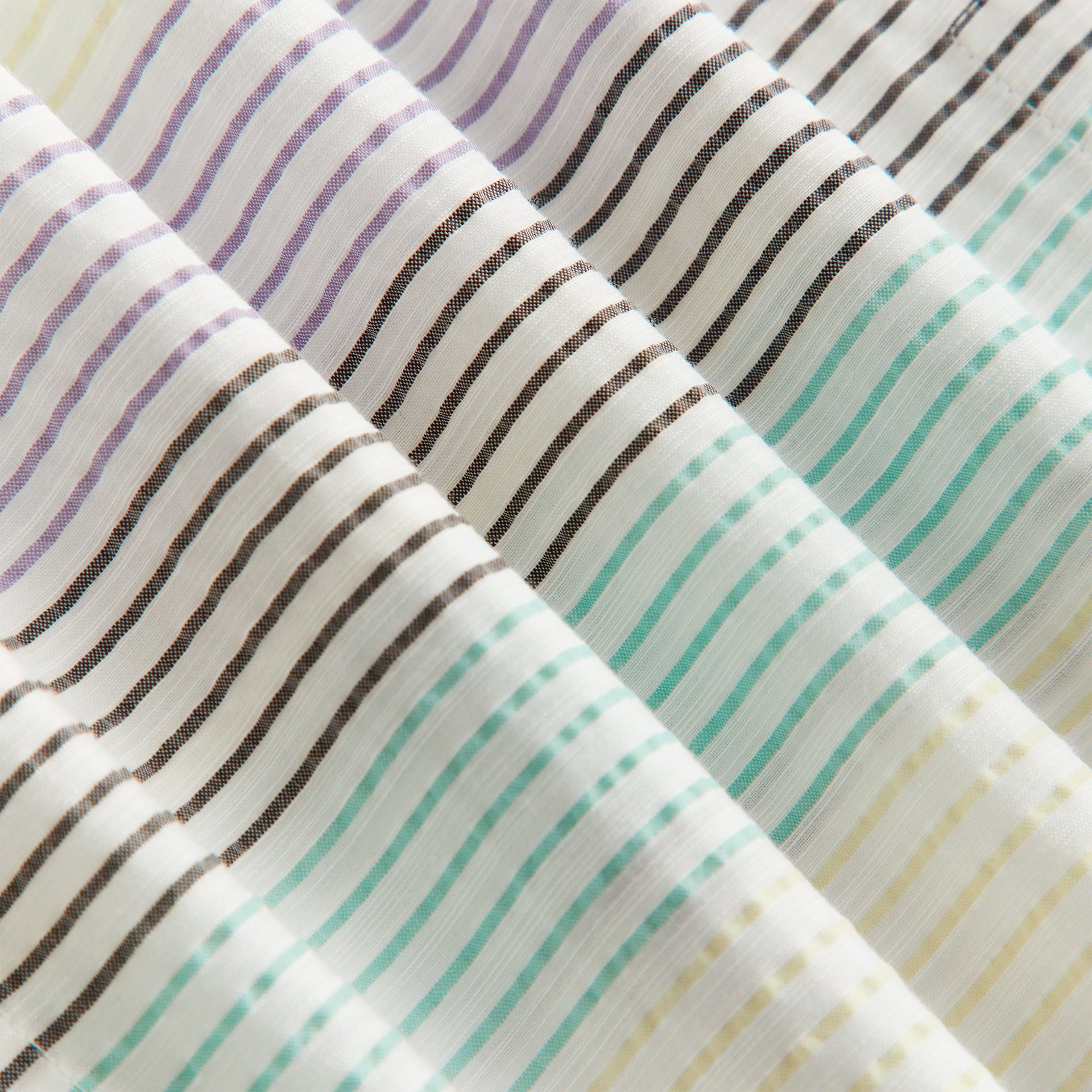Kith Baby Striped Thompson Camp Shirt - Mykonos