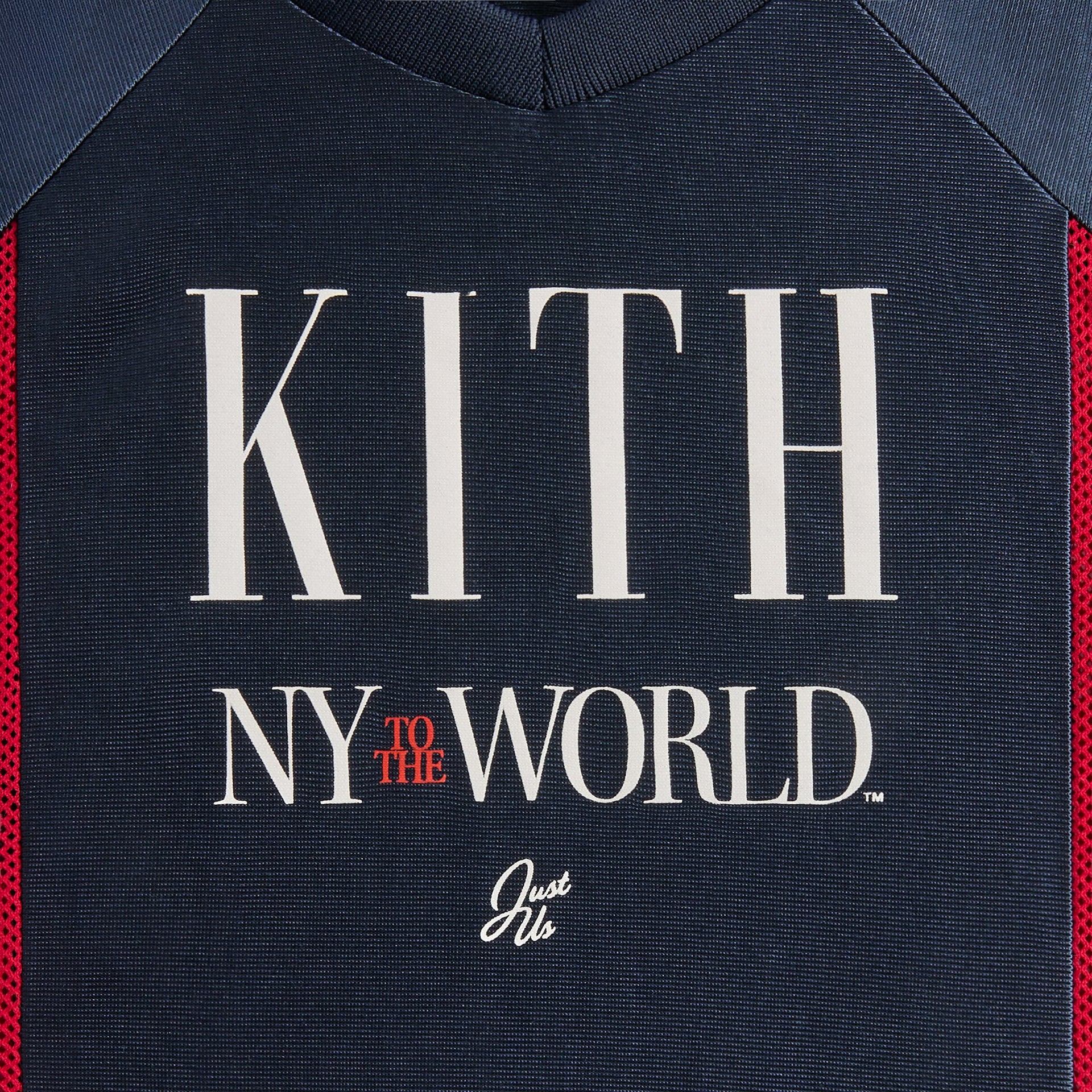 Kith Baby New York to the World Faille Leon Jersey - Nocturnal
