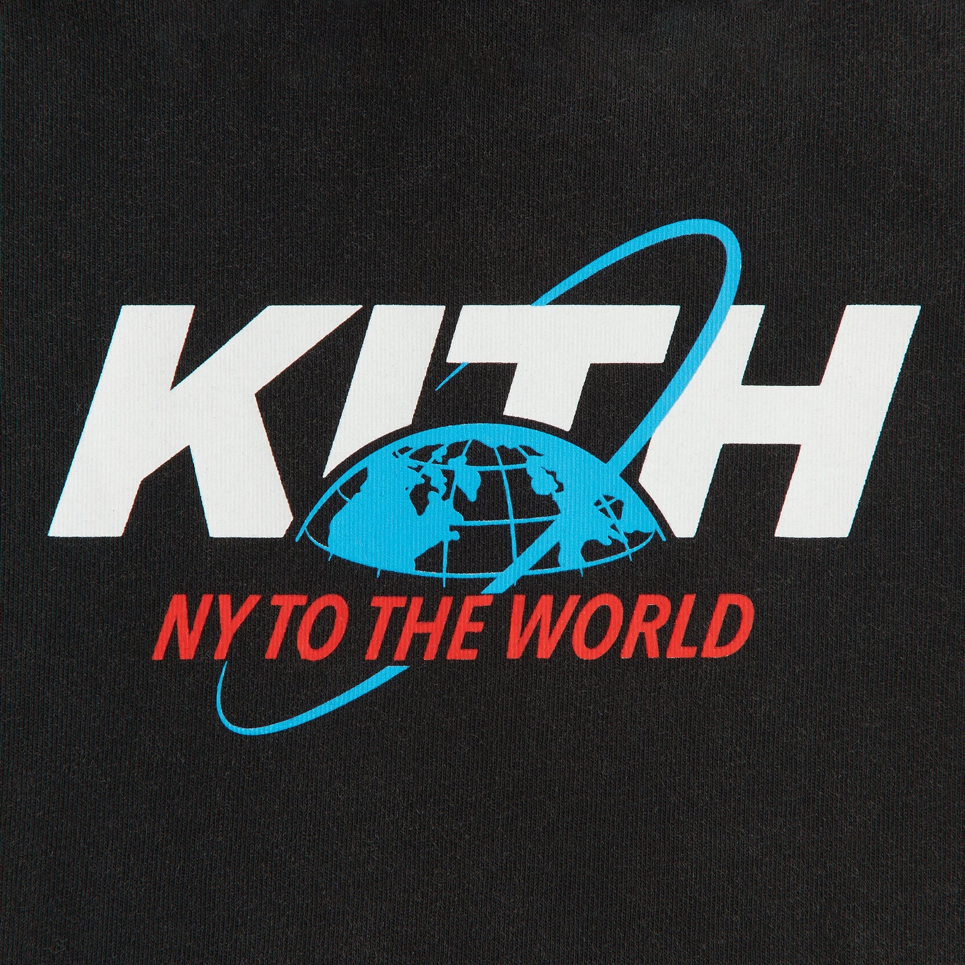 Kith Baby New York to the World Unisphere Vintage Tee - Black