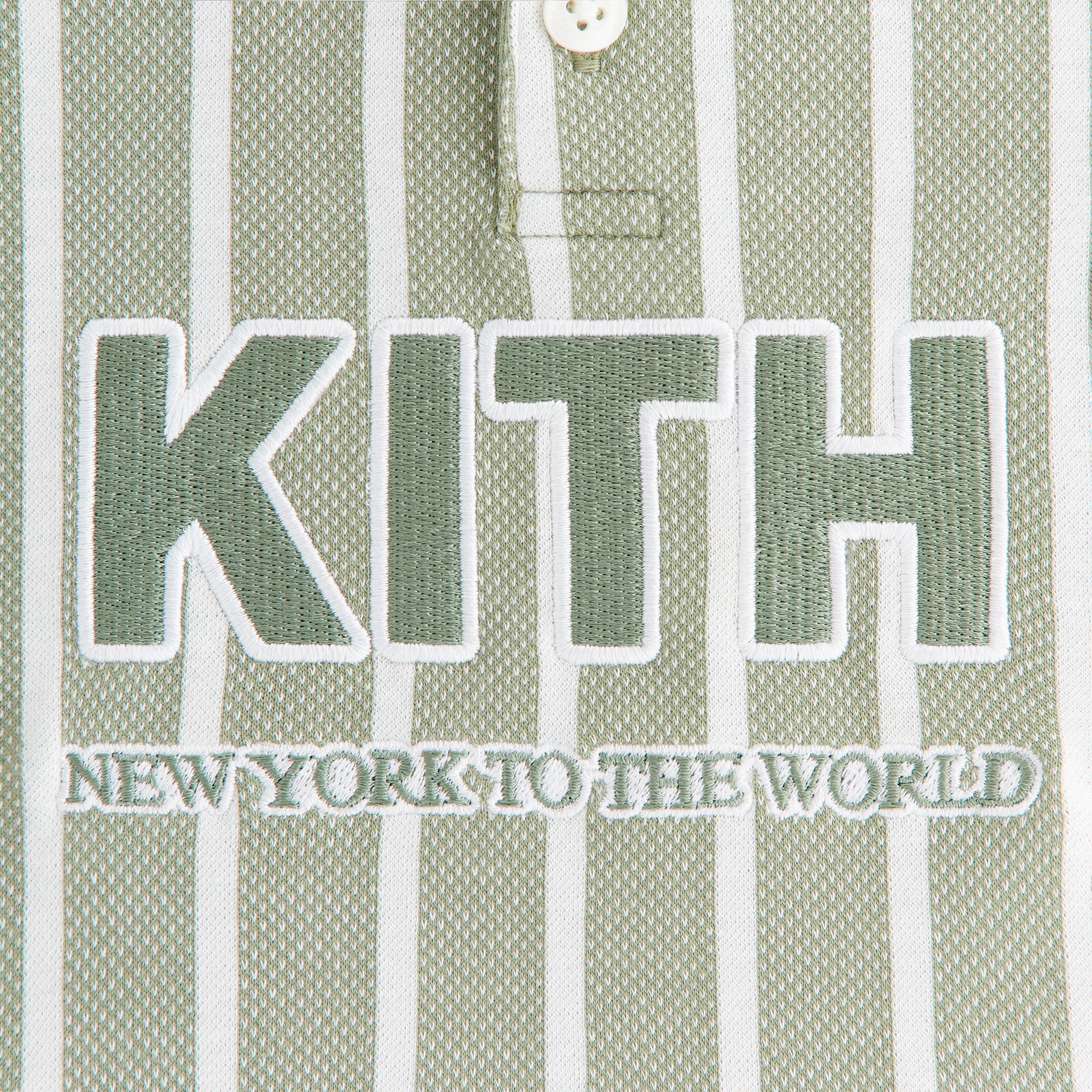 Kith Baby Birdseye Pearson Henley Pullover - Spear