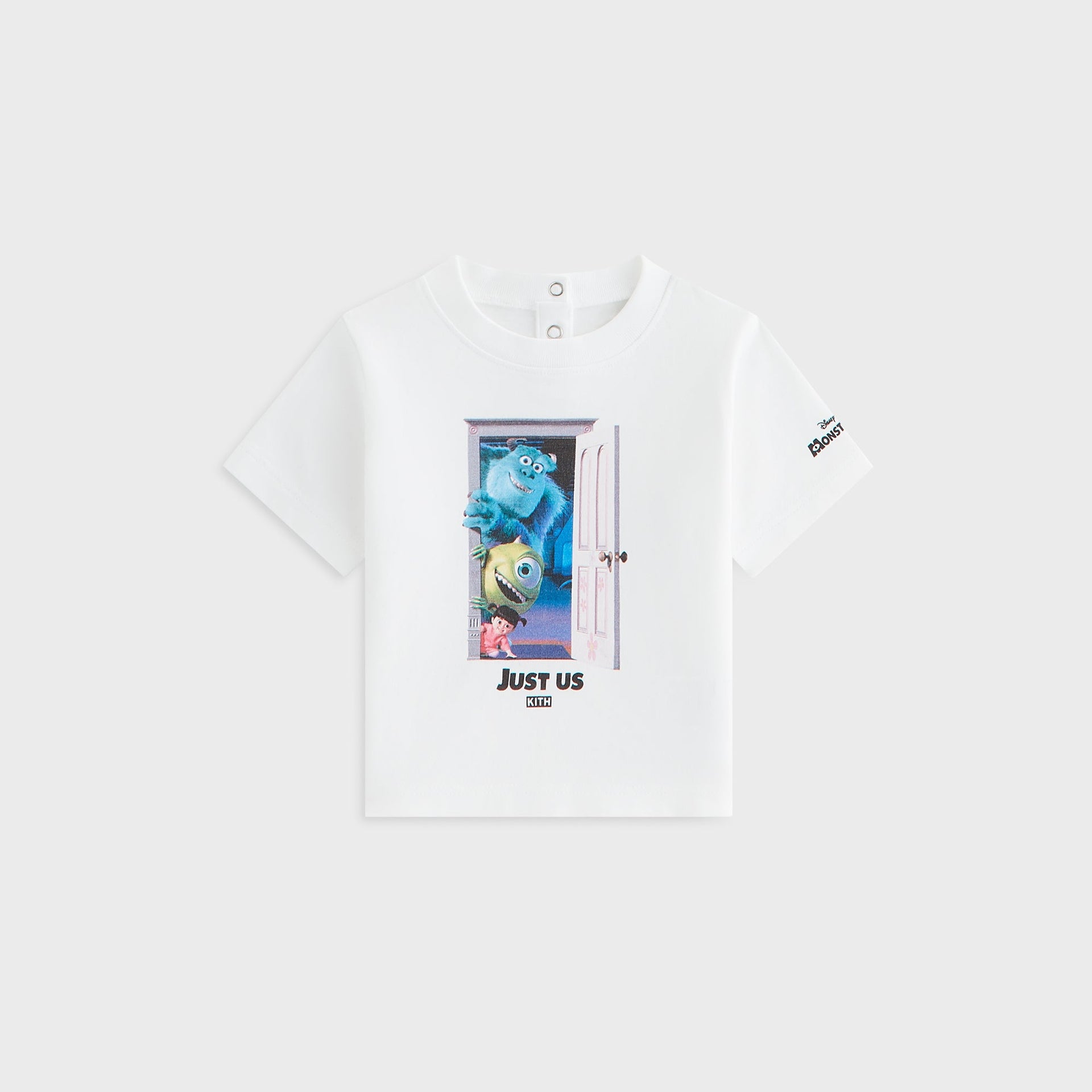 Disney | Kith Baby for Pixar Monsters Inc. Just Us Tee - White