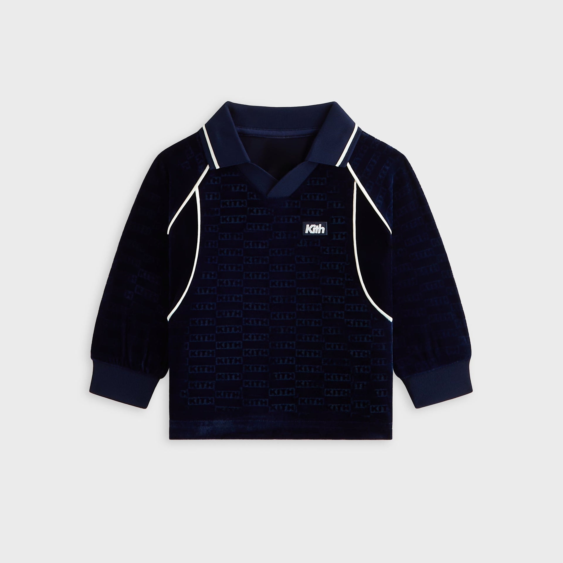 Kith Baby Long Sleeve Soccer Jersey Polo Shirt - Nocturnal - PH