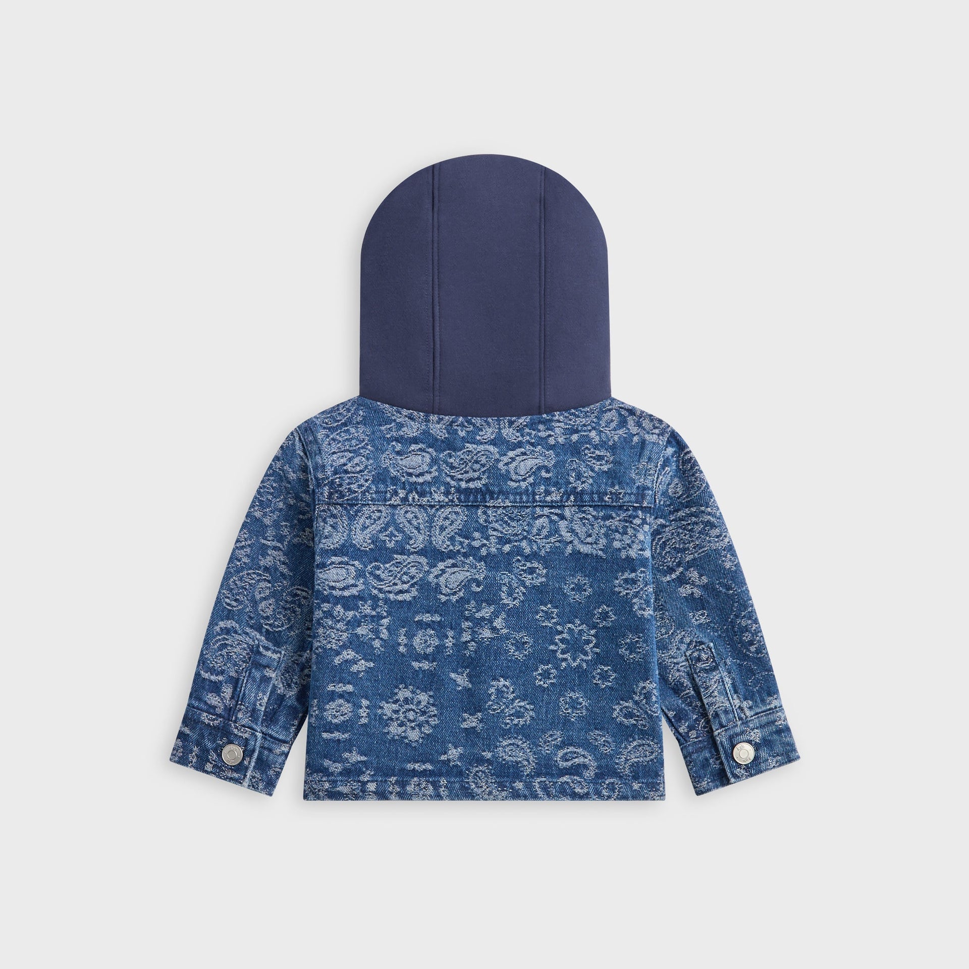 Kith Baby Paisley Hooded Ginza Shirt - Medium Indigo - PH
