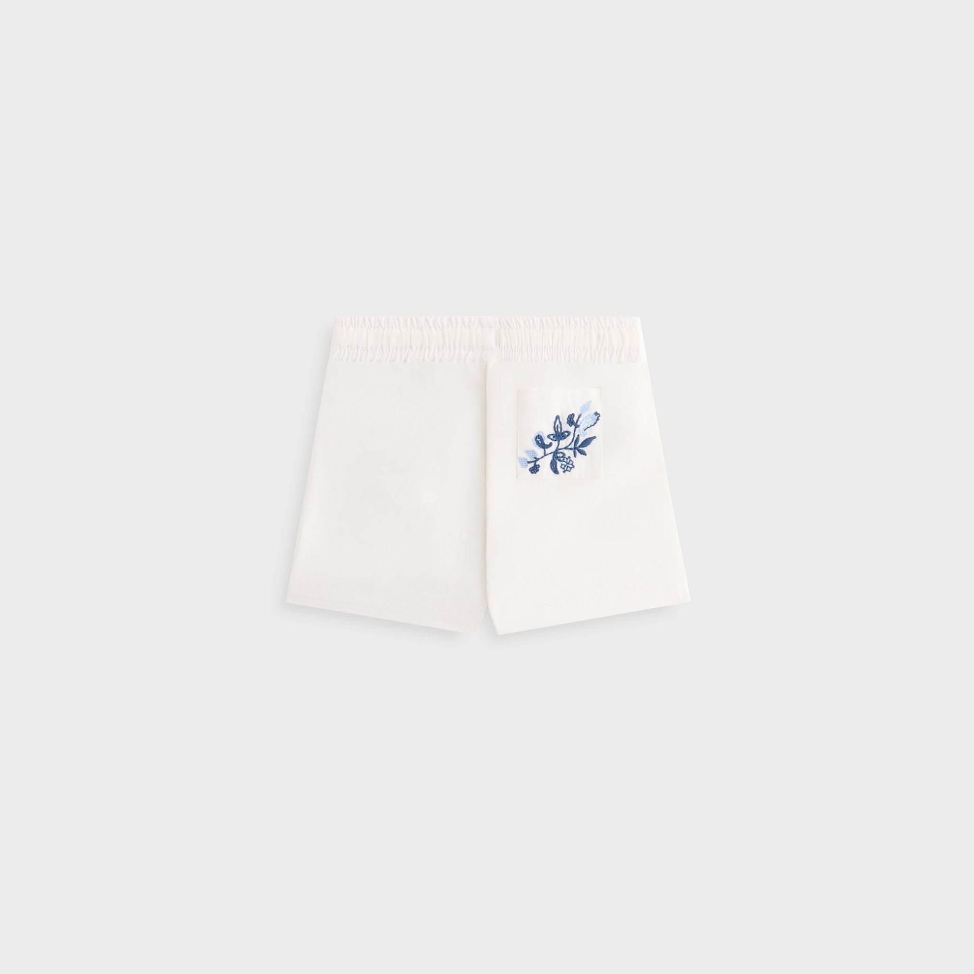 Kith Baby Novelty Embroidered Thompson Camp Short - White