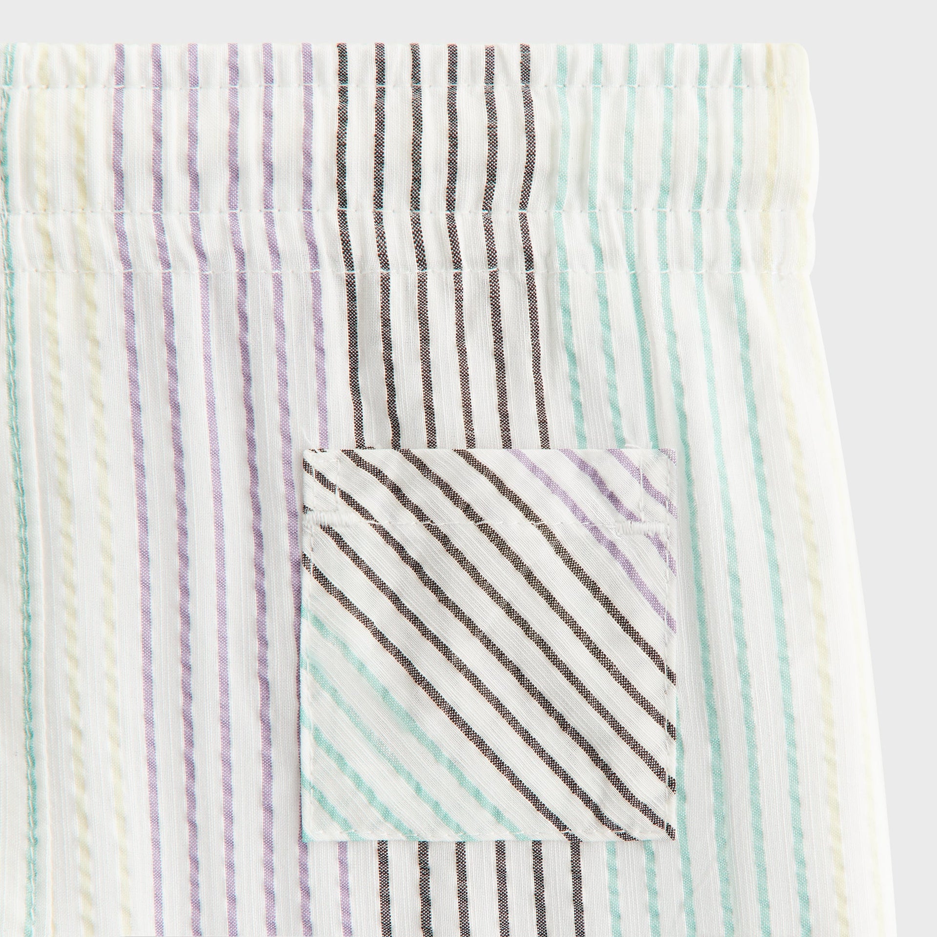 Kith Baby Striped Thompson Camp Short - Mykonos