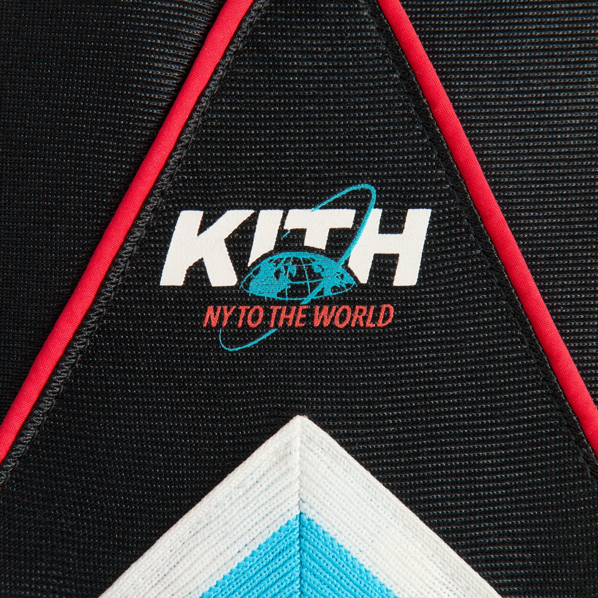 Kith Baby New York to the World Unisphere Faille Short - Black